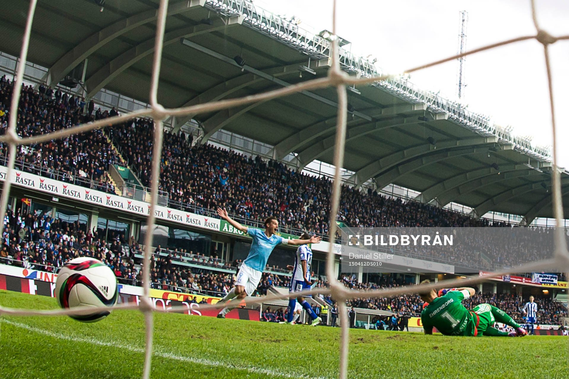 Malmö FFs Markus Rosenberg jublar