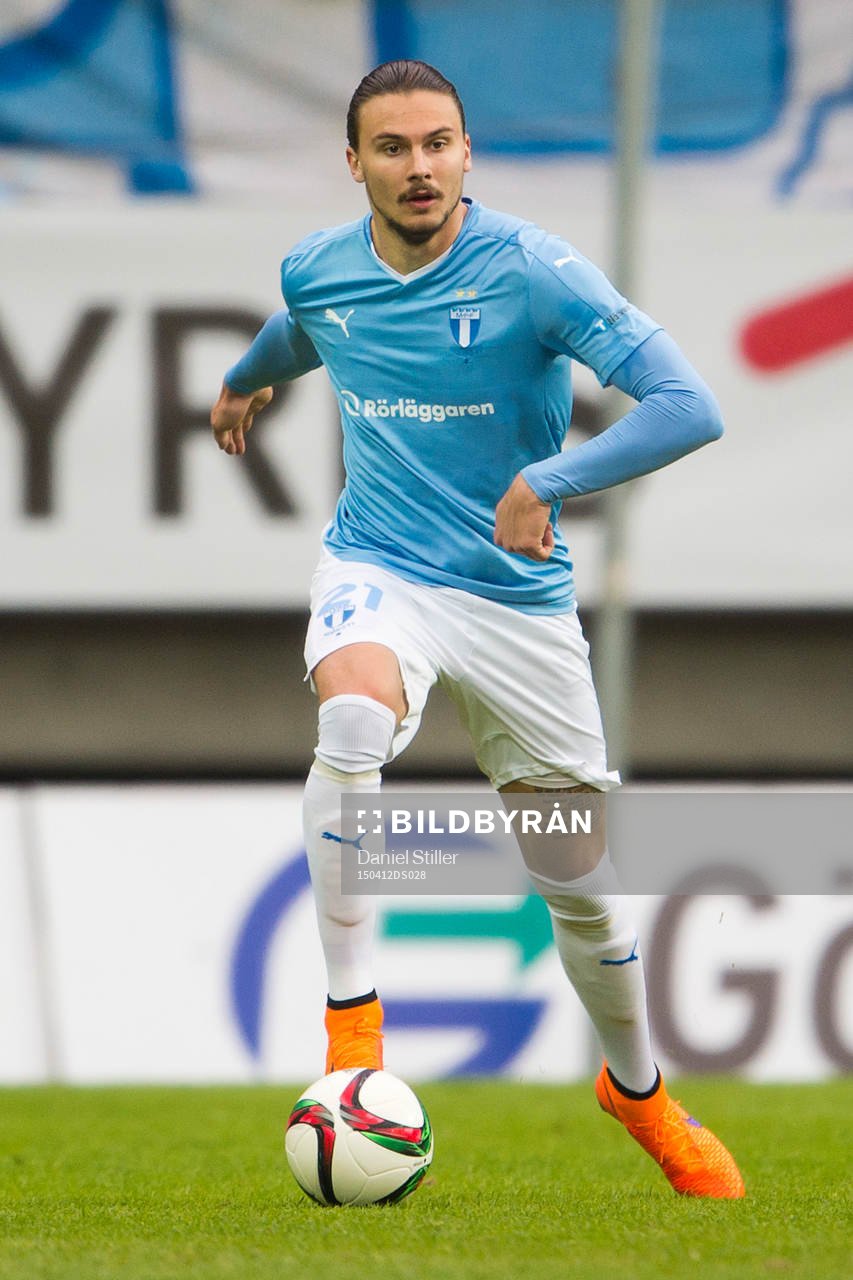Malmö FFs Erik Johansson