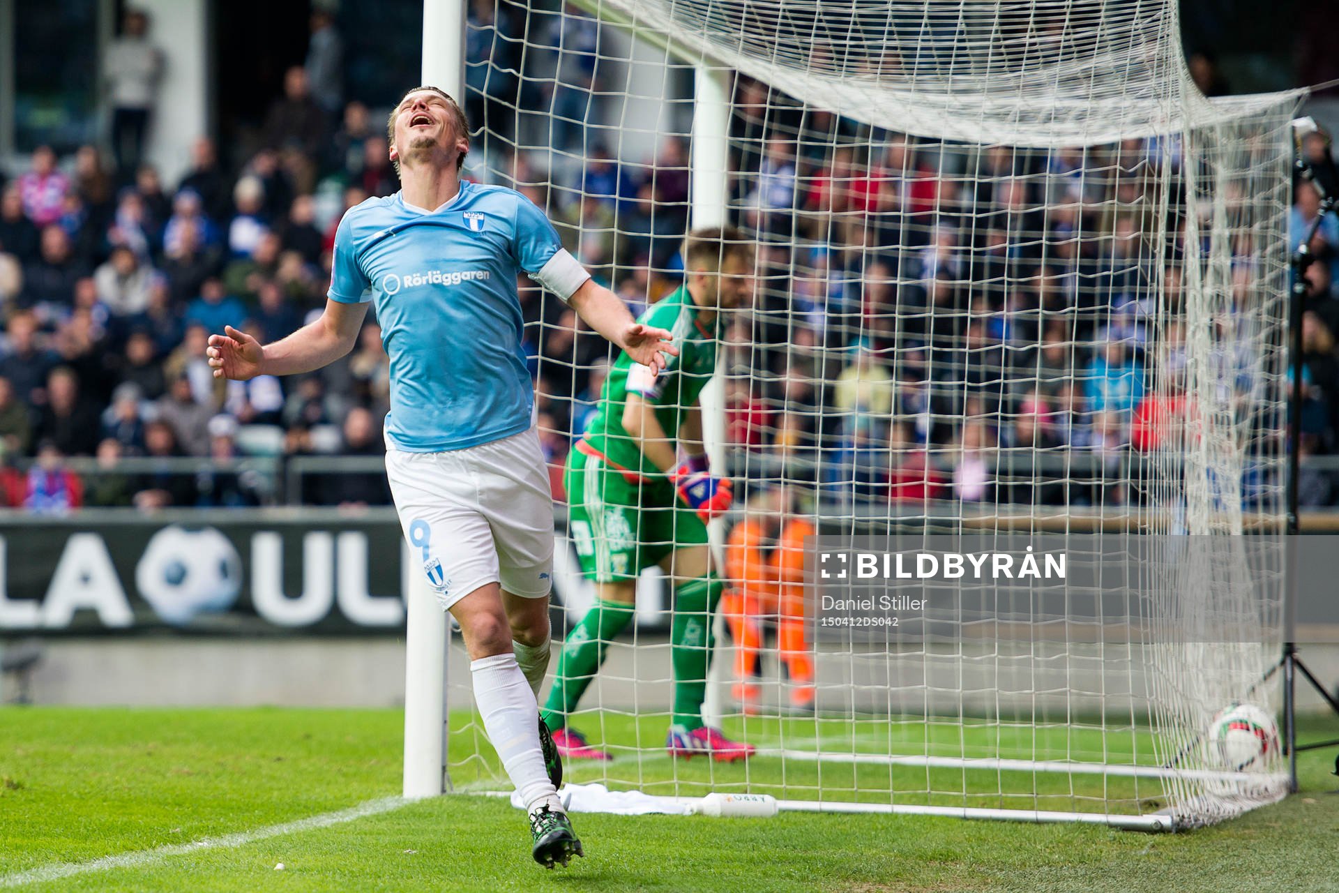 Malmö FFs Markus Rosenberg deppar