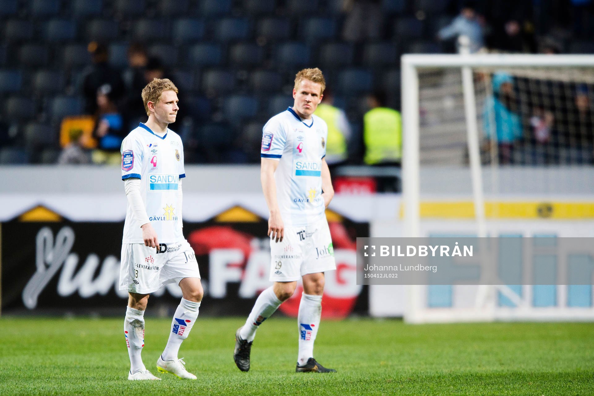 Gefles Johan Bertilsson och Martin Rauschenberg deppar