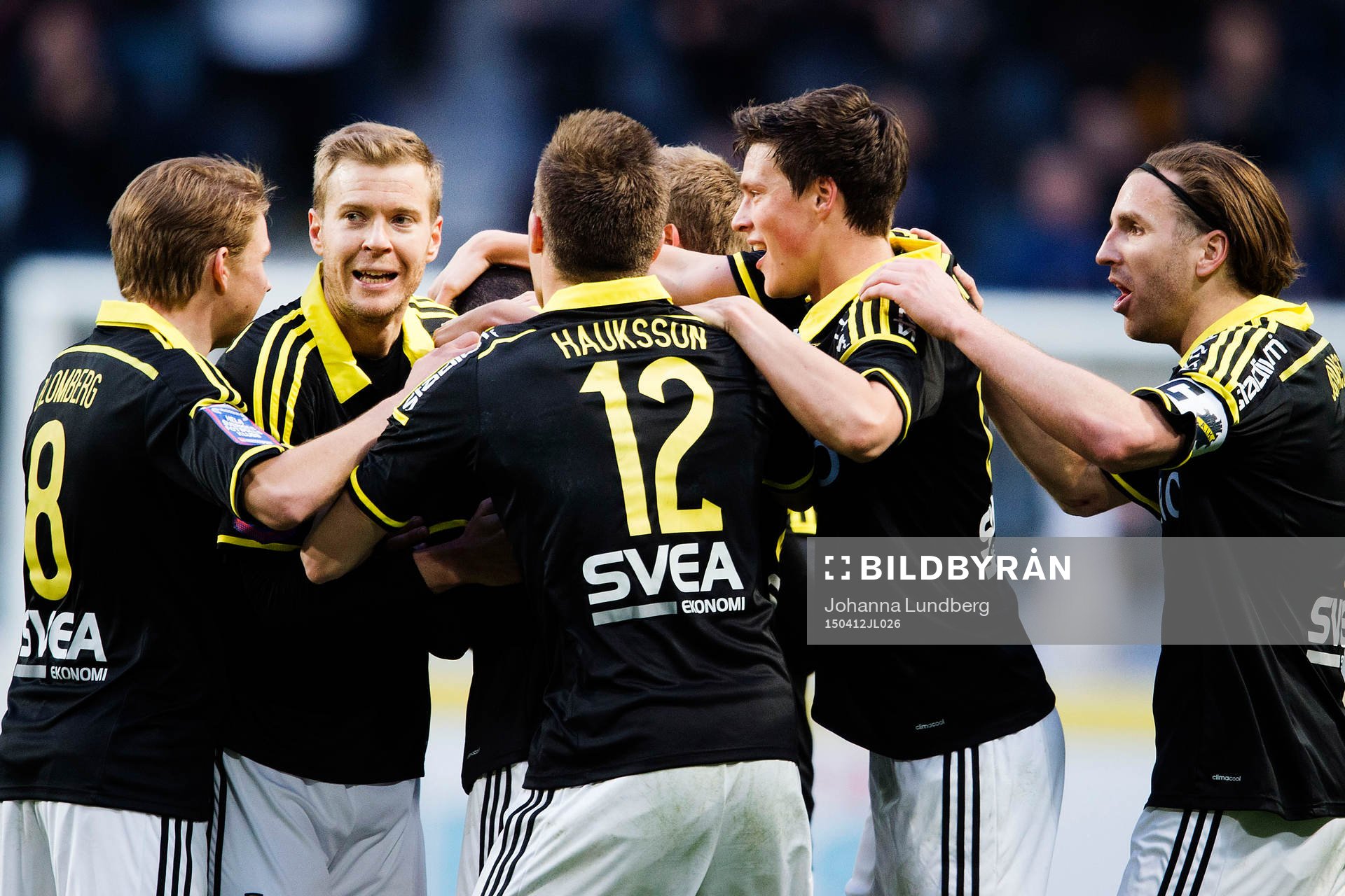 s Johan Blomberg, Per Karlsson, Haukur Hauksson, Sauli