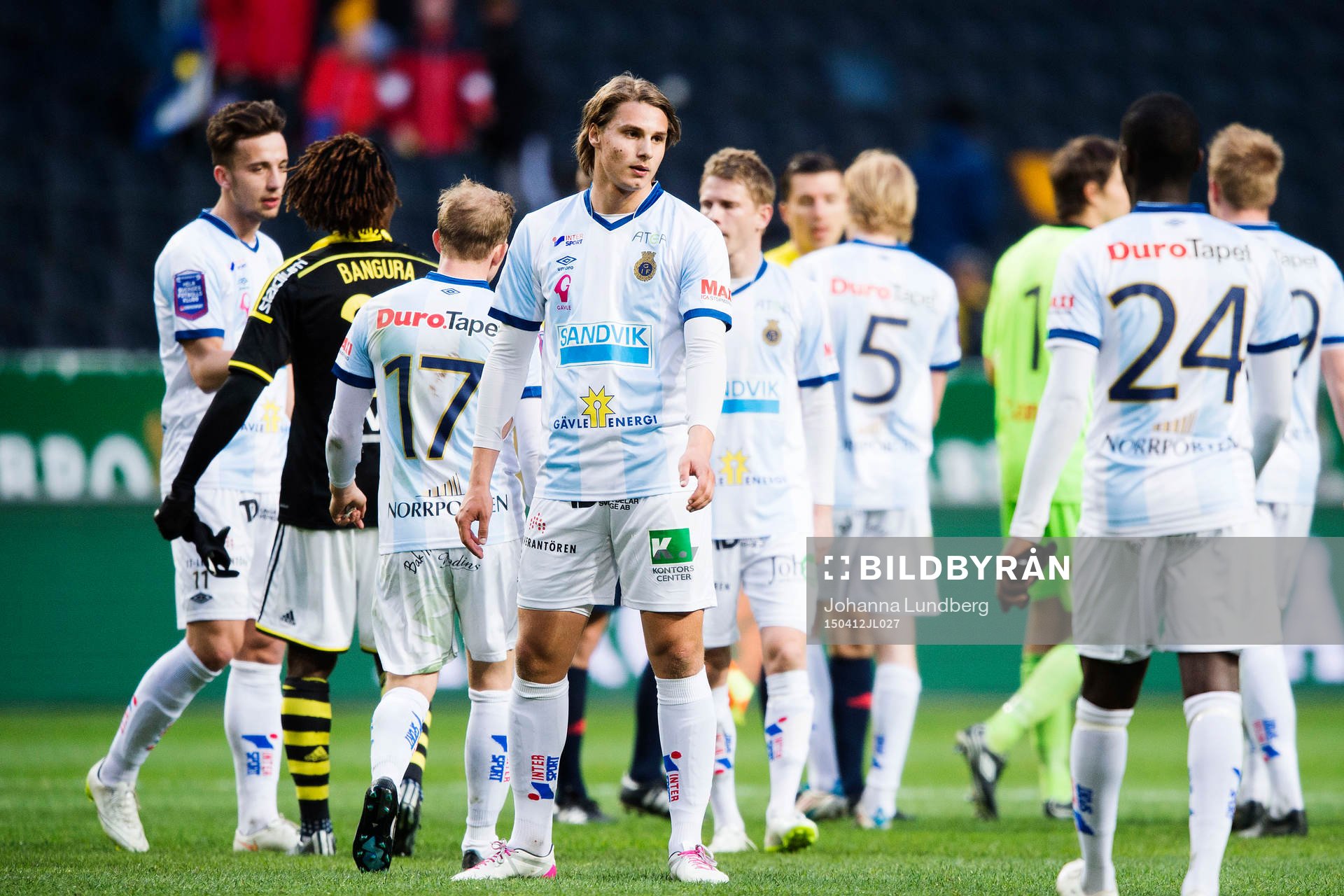 Gefles spelare deppar
