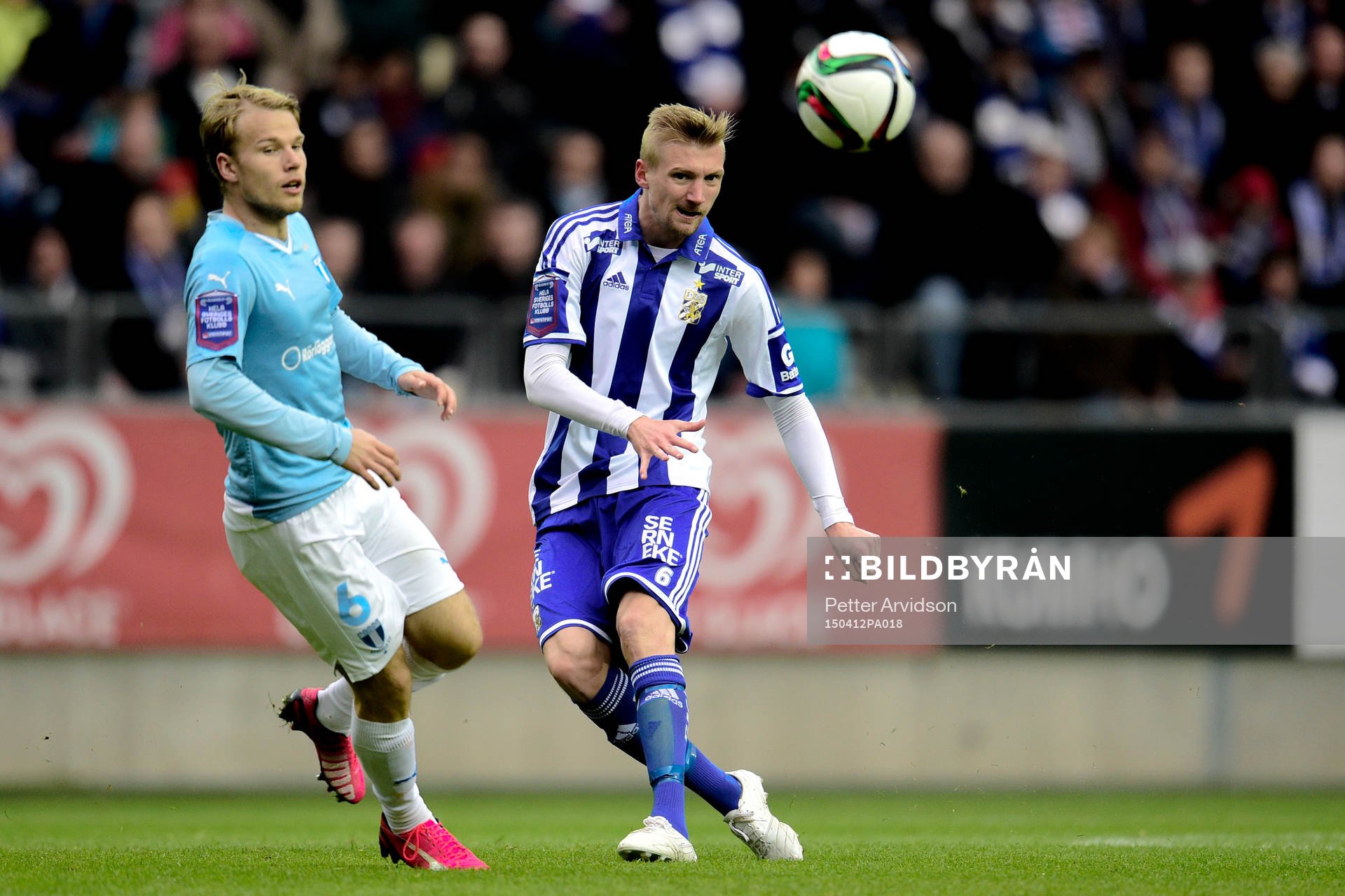 Malmö FFs Oscar Lewicki och IFK Göteborgs Sebastian
