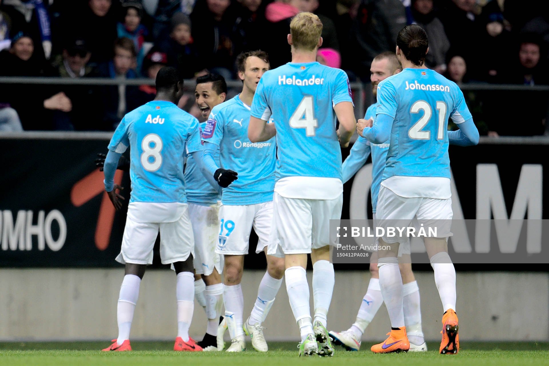 Malmö FFs Victor Yoshimar Yotun Flores jublar