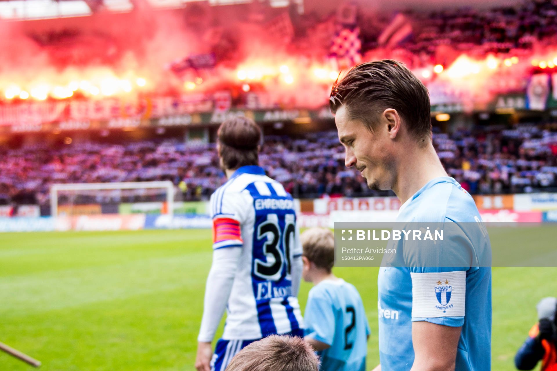 Malmö FFs Markus Rosenberg gör entré