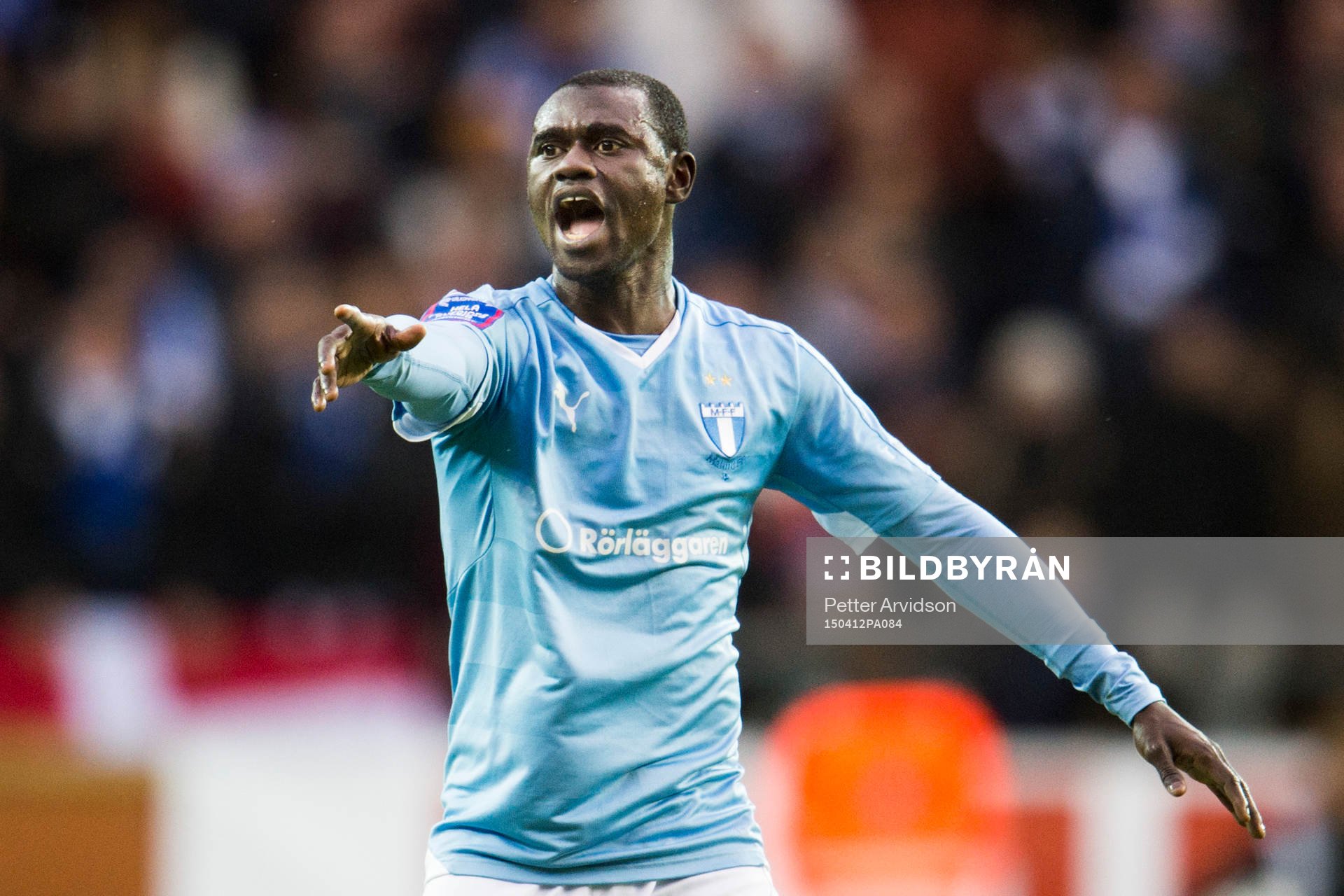 Malmö FFs Enock Kofi Adu