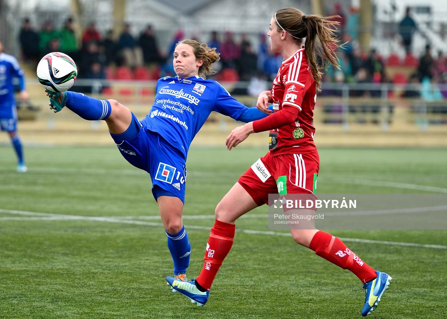 s Johanna Andersson och Piteå:s Pauline Hammarlund