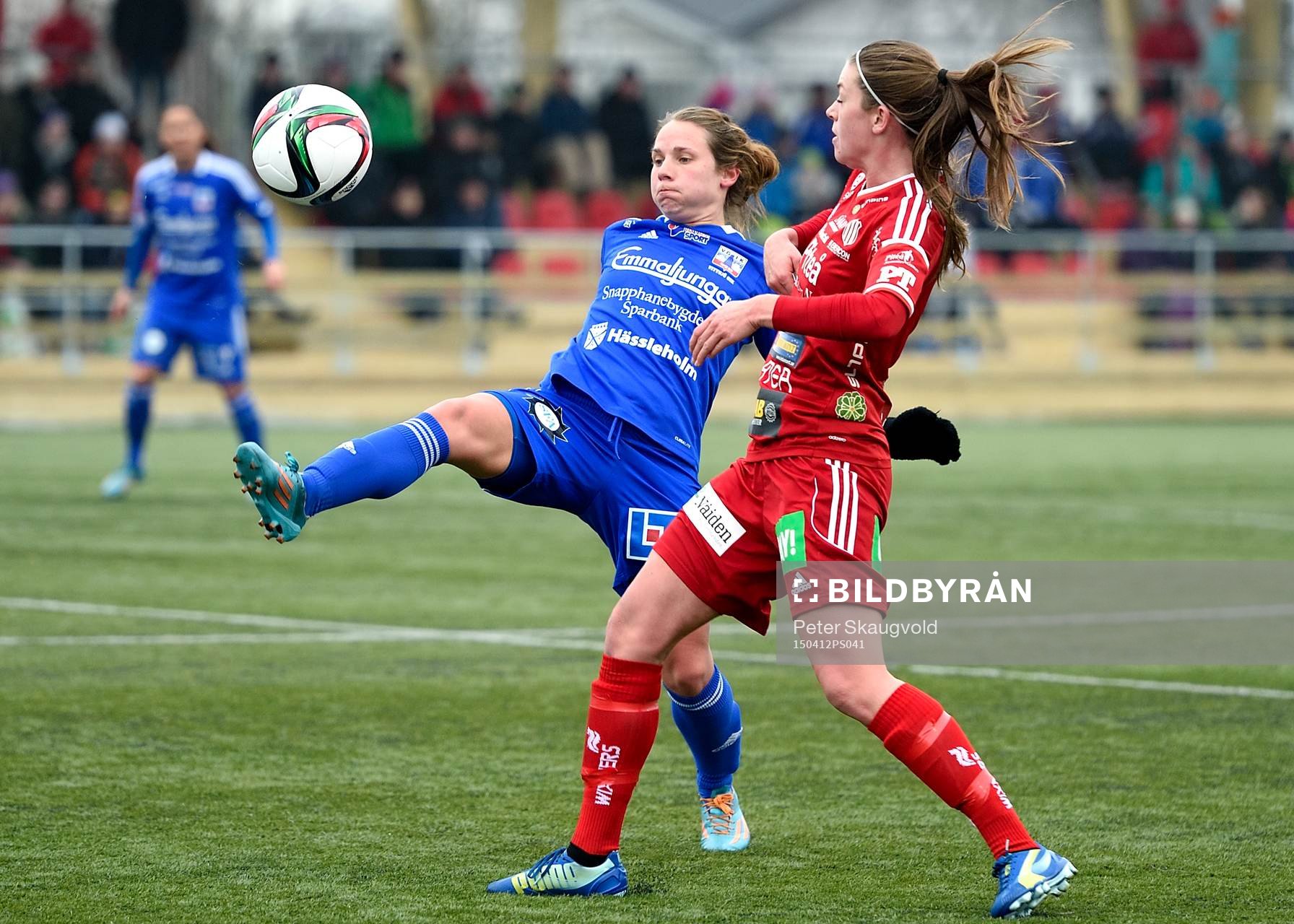 s Johanna Andersson och Piteå:s Pauline Hammarlund