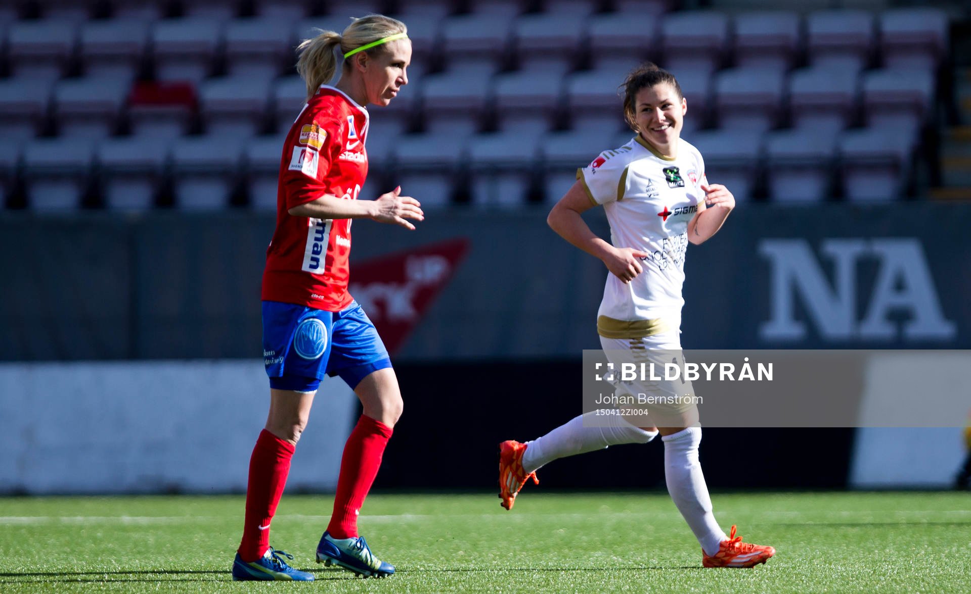 Rosengårds Ramona Bachmann gör 1-4 och jublar
