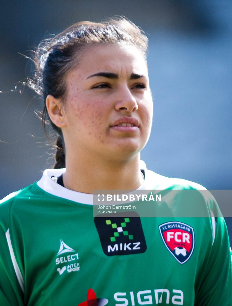 Rosengårds målvakt Zecira Musovic