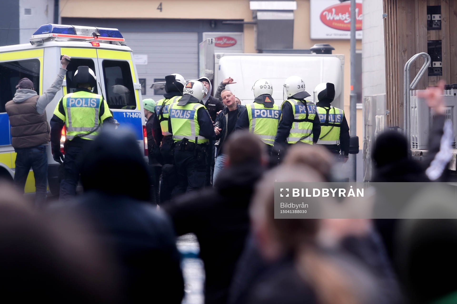 Hammarbys och Djurgårdens supportrar