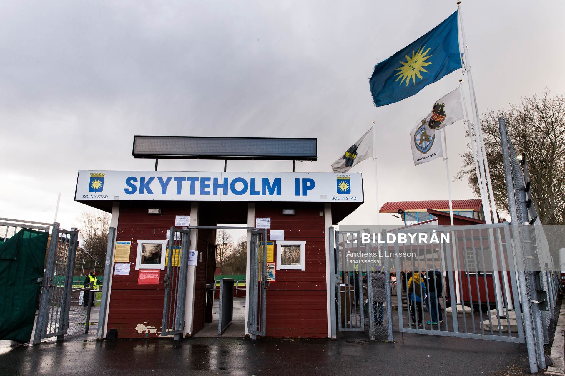 Entrén till Skytteholm IP