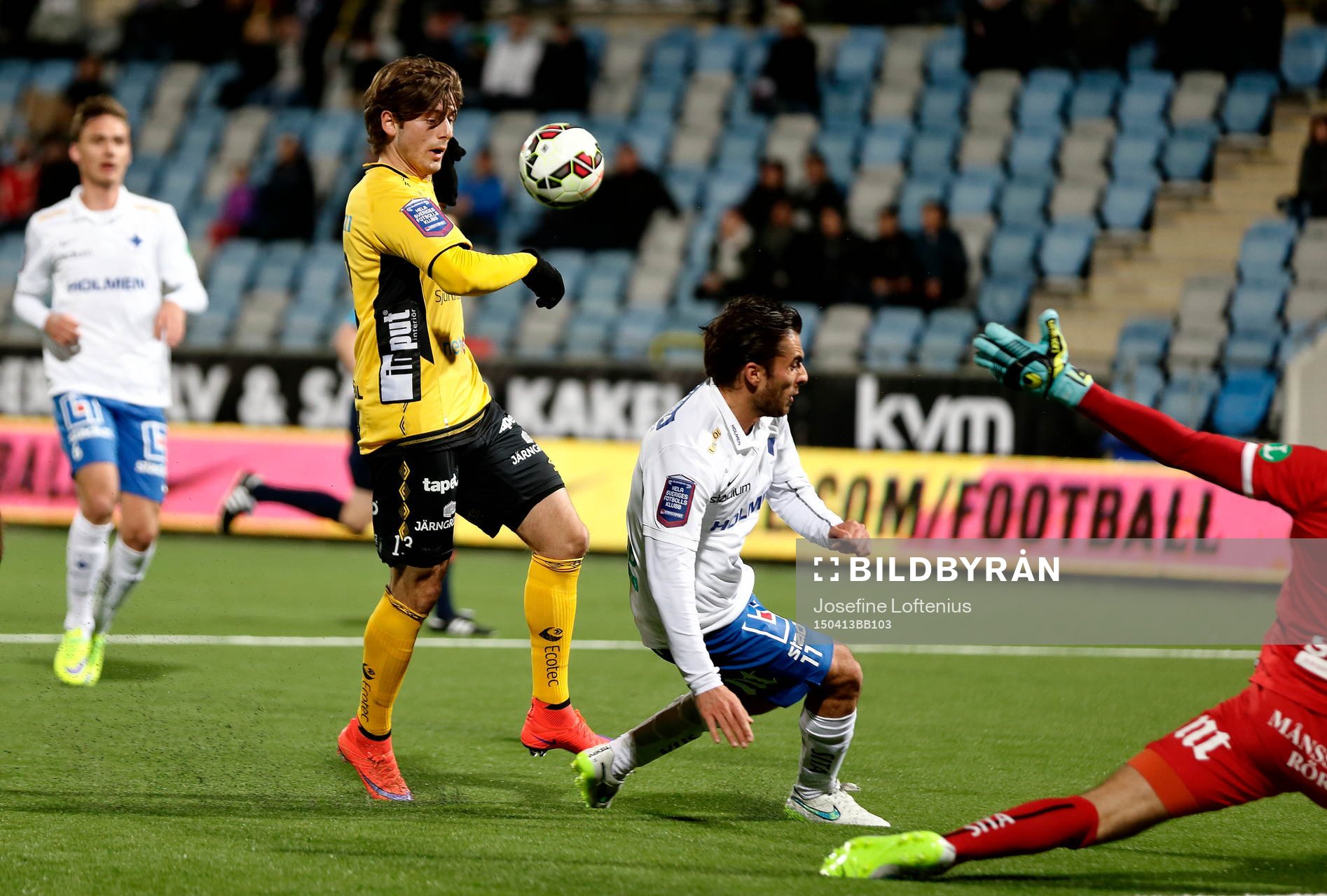 Elfsborgs Arber Zeneli och Christopher Nilsson Telo