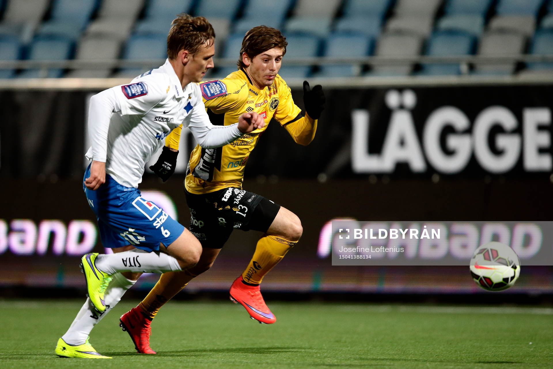 Norrköpings Linus Wahlqvist och Elfsborgs Arber Zeneli