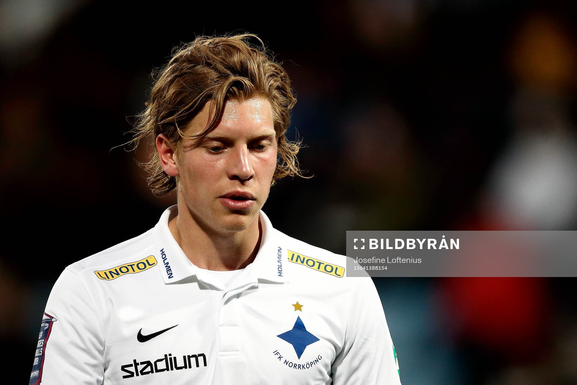 Norrköpings Alexander Fransson deppar