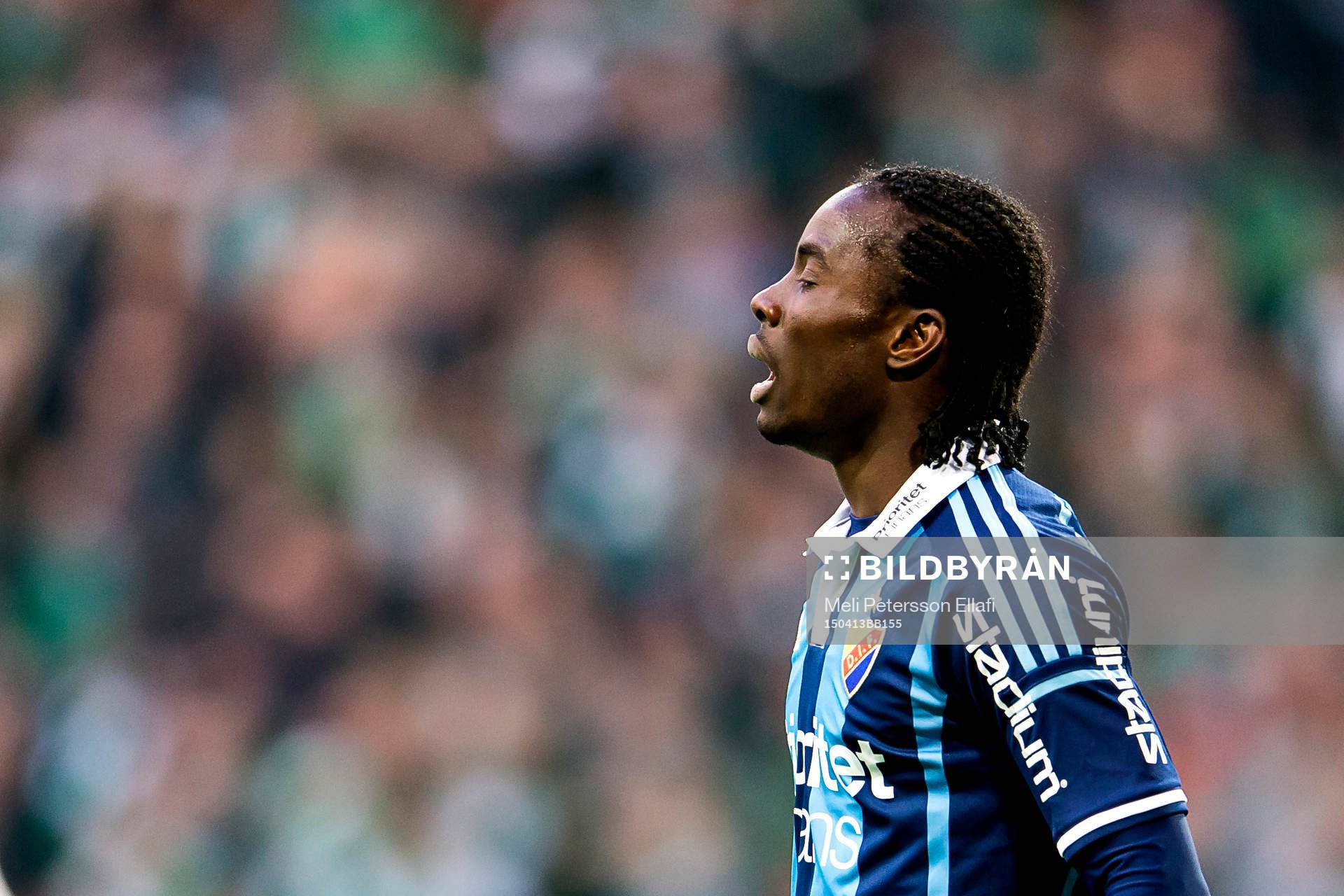 Djurgårdens Sam Johnson deppar