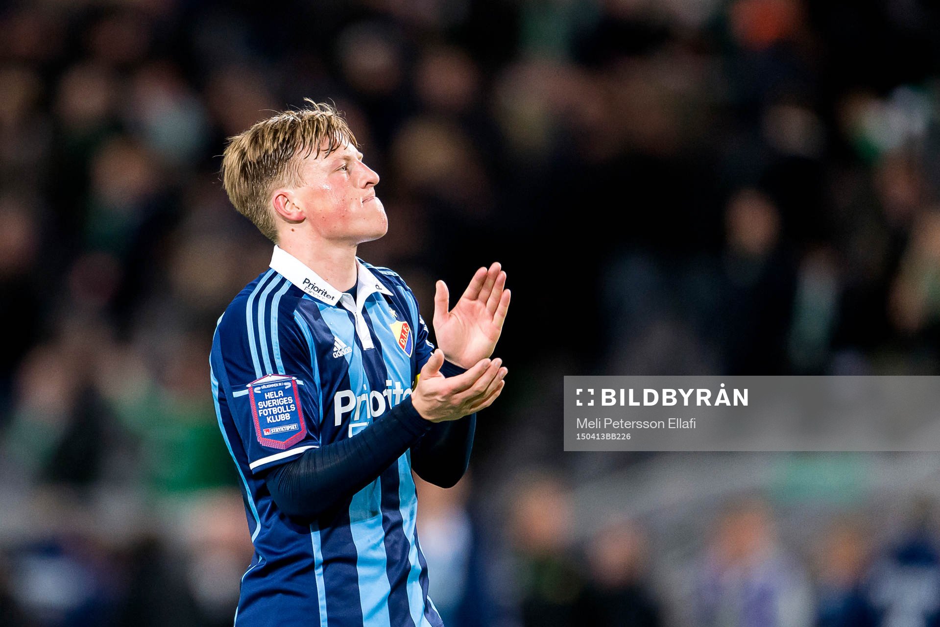 Djurgårdens Emil Bergström deppar