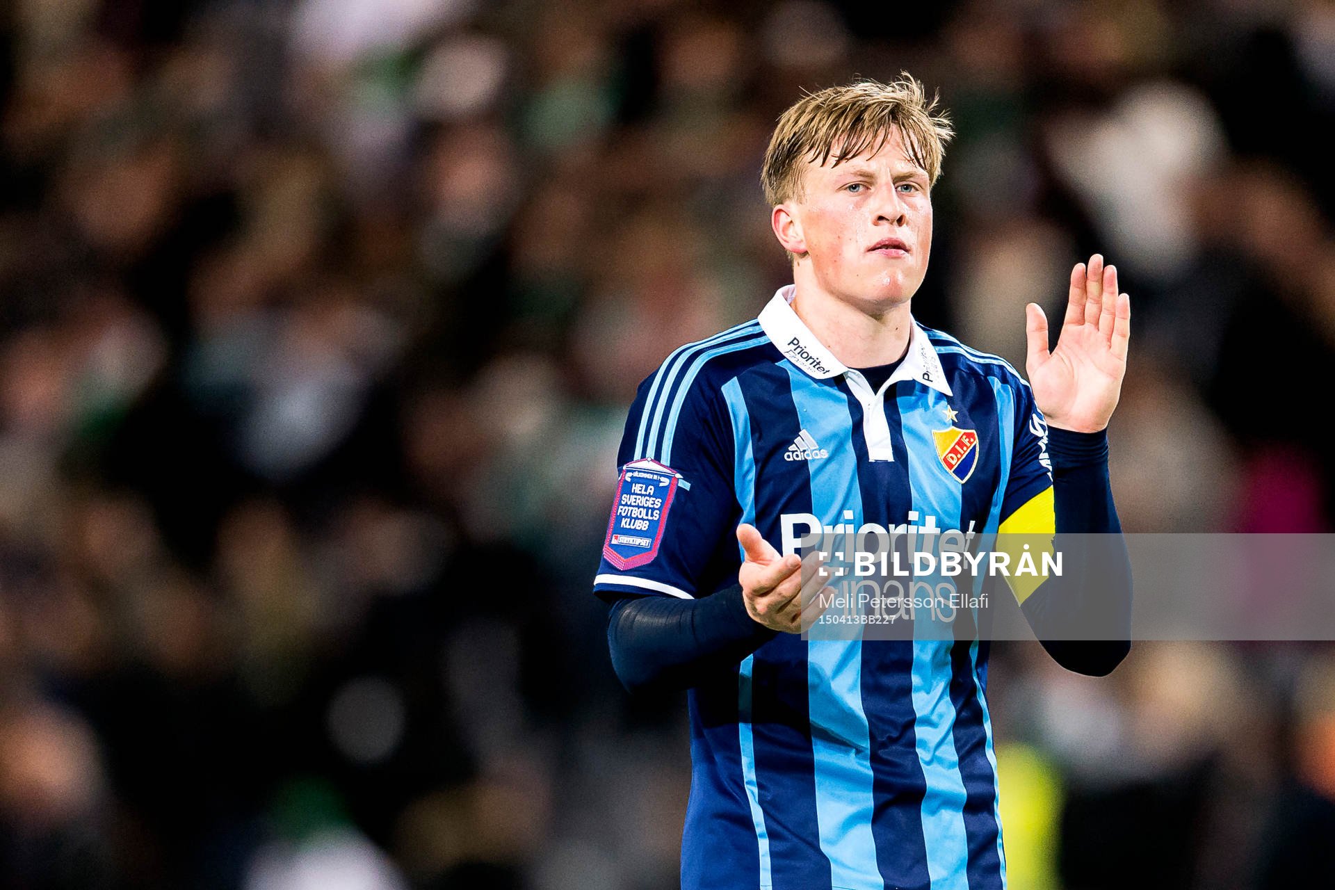 Djurgårdens Emil Bergström deppar