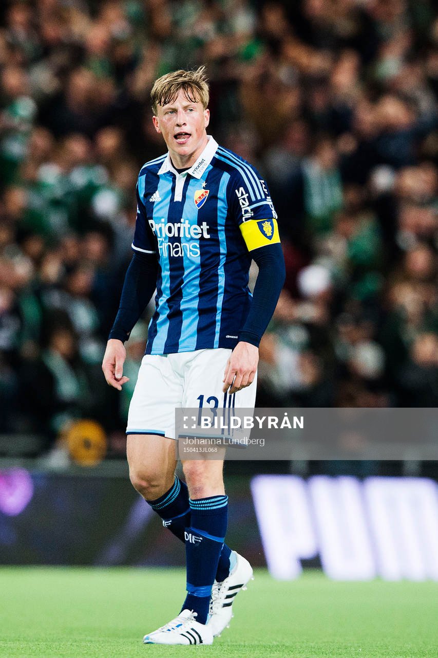 Djurgårdens Emil Bergström deppar