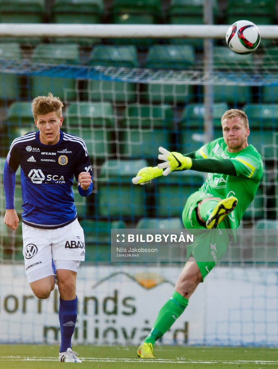 under fotbollsmatchen i Allsvenskan mellan GIF Sundsvall