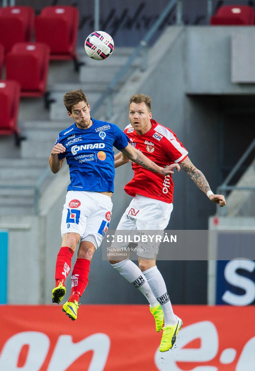 Kalmars Marcus Nilsson och Åtvidabergs Victor Sköld
