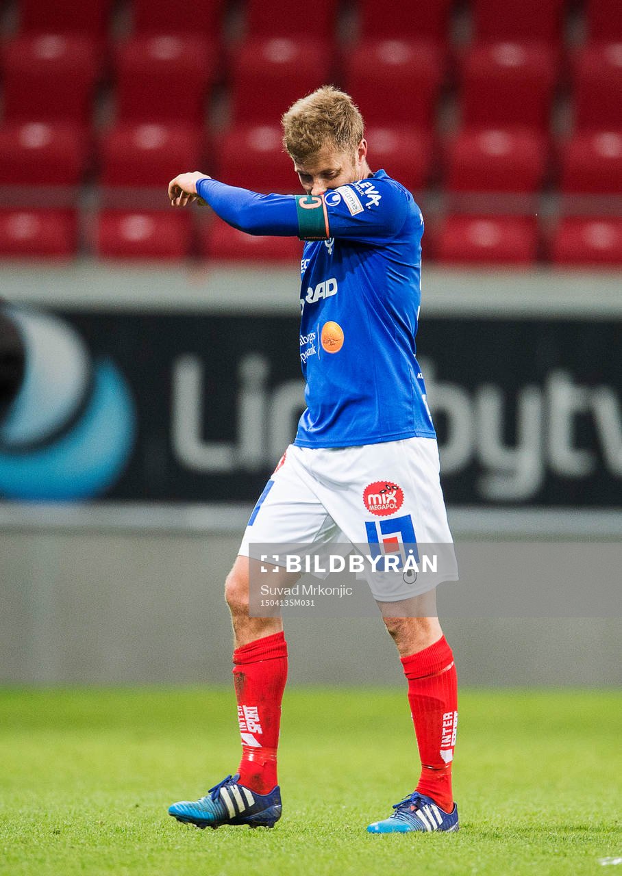 Åtvidabergs Daniel Hallingström deppar