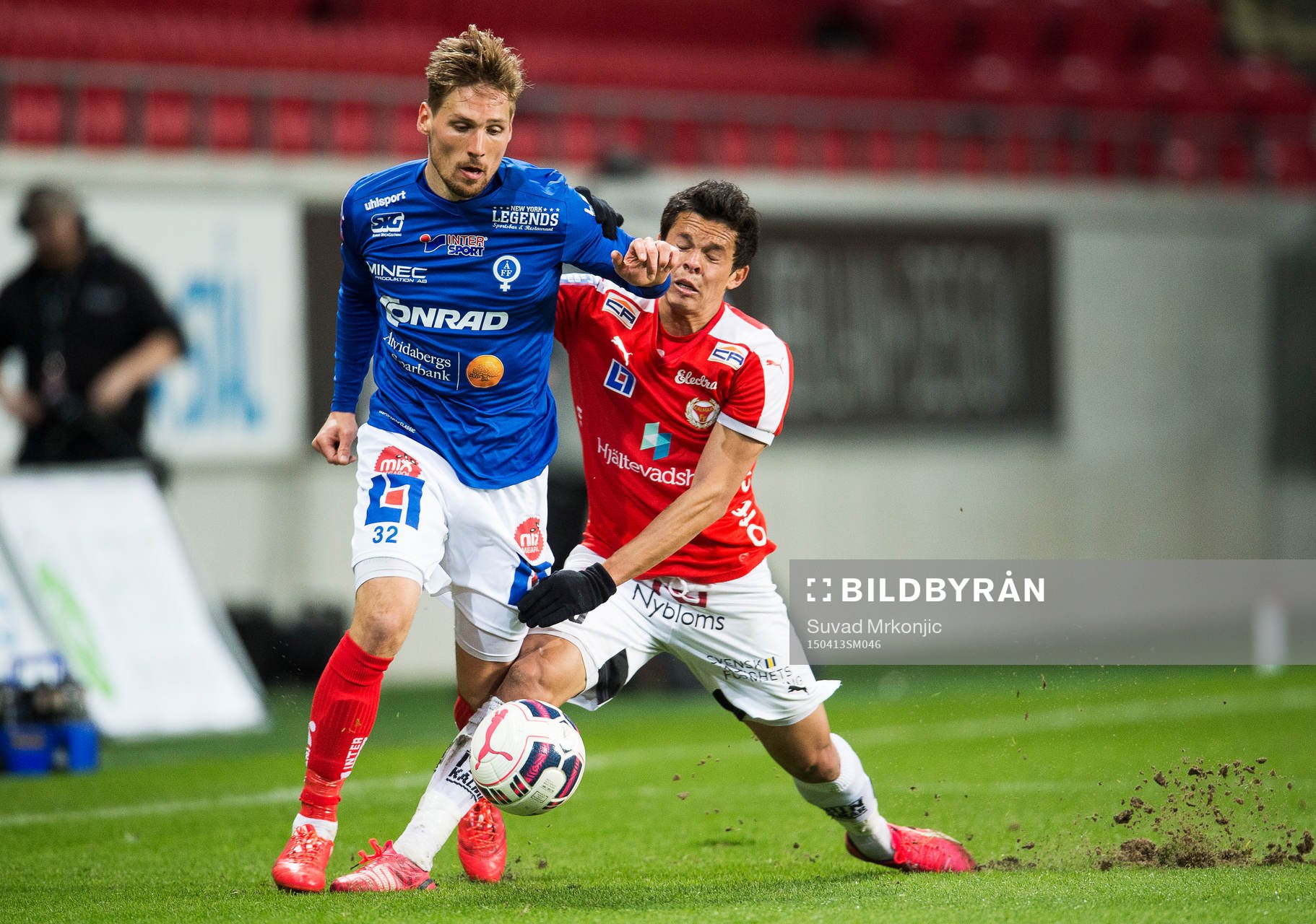 Åtvidabergs Martin Christensen och Kalmars Romário