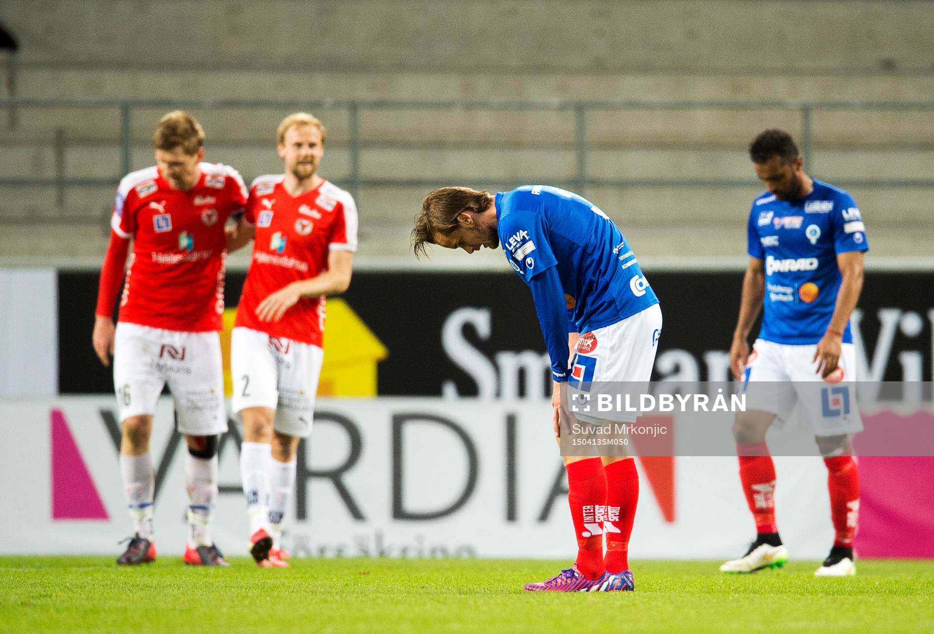 Åtvidabergs Månz Karlsson deppar