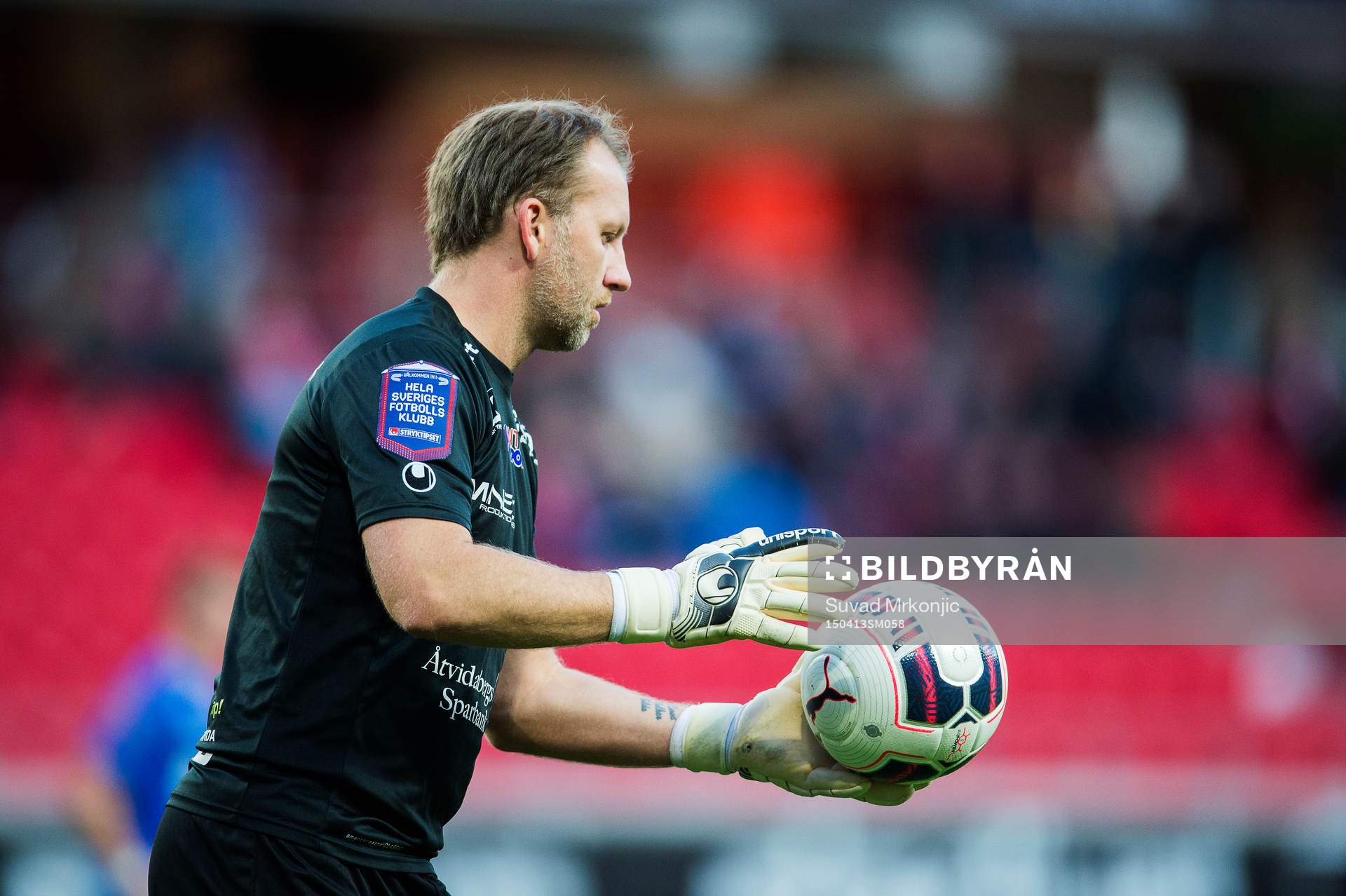 Åtvidabergs målvakt Henrik Gustavsson