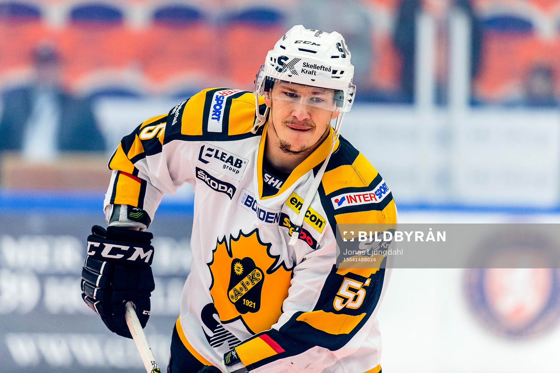 Skellefteås Martin Sevc värmer upp