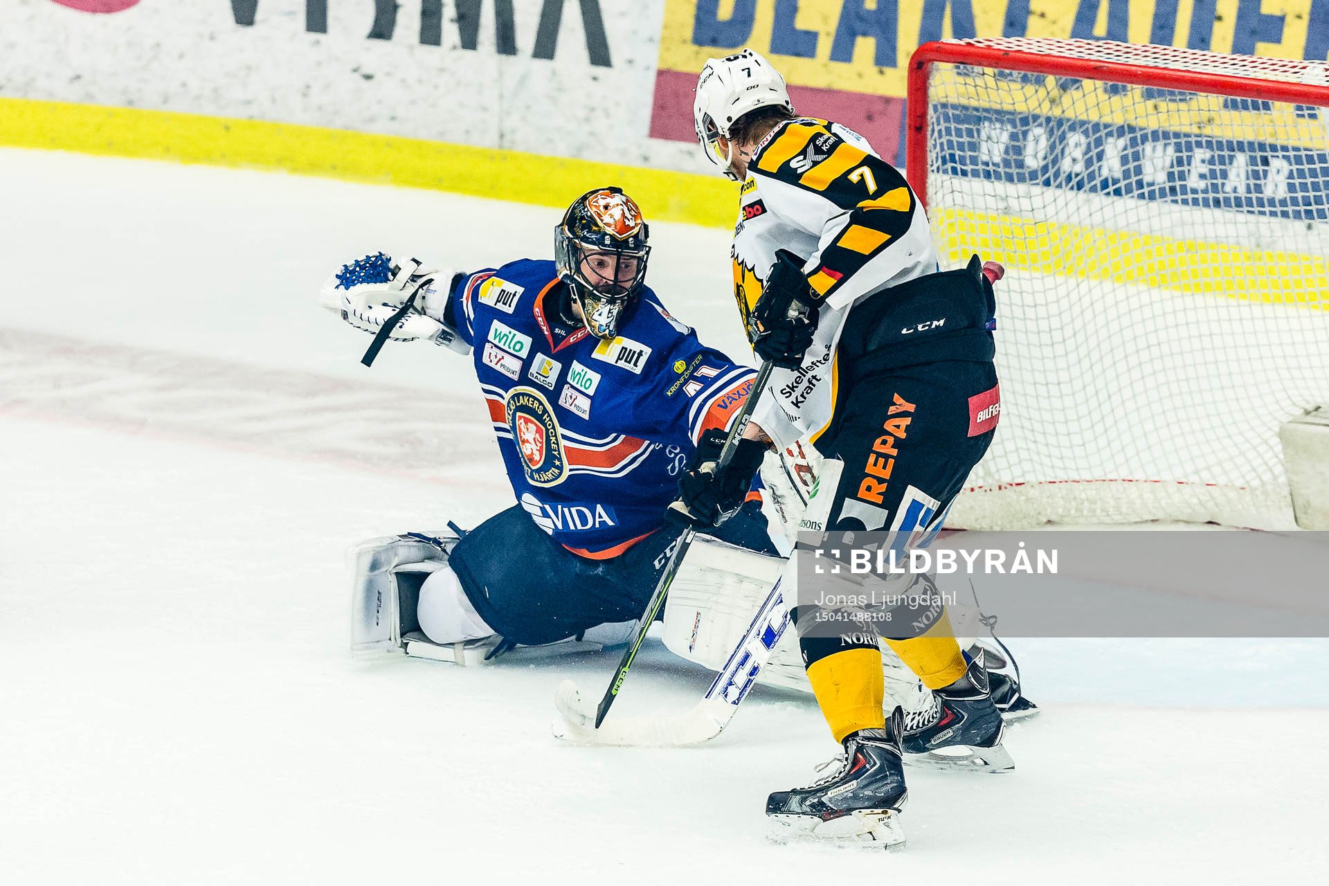 Skellefteås Kirill Kabanov oroar vid Växjös Jeff