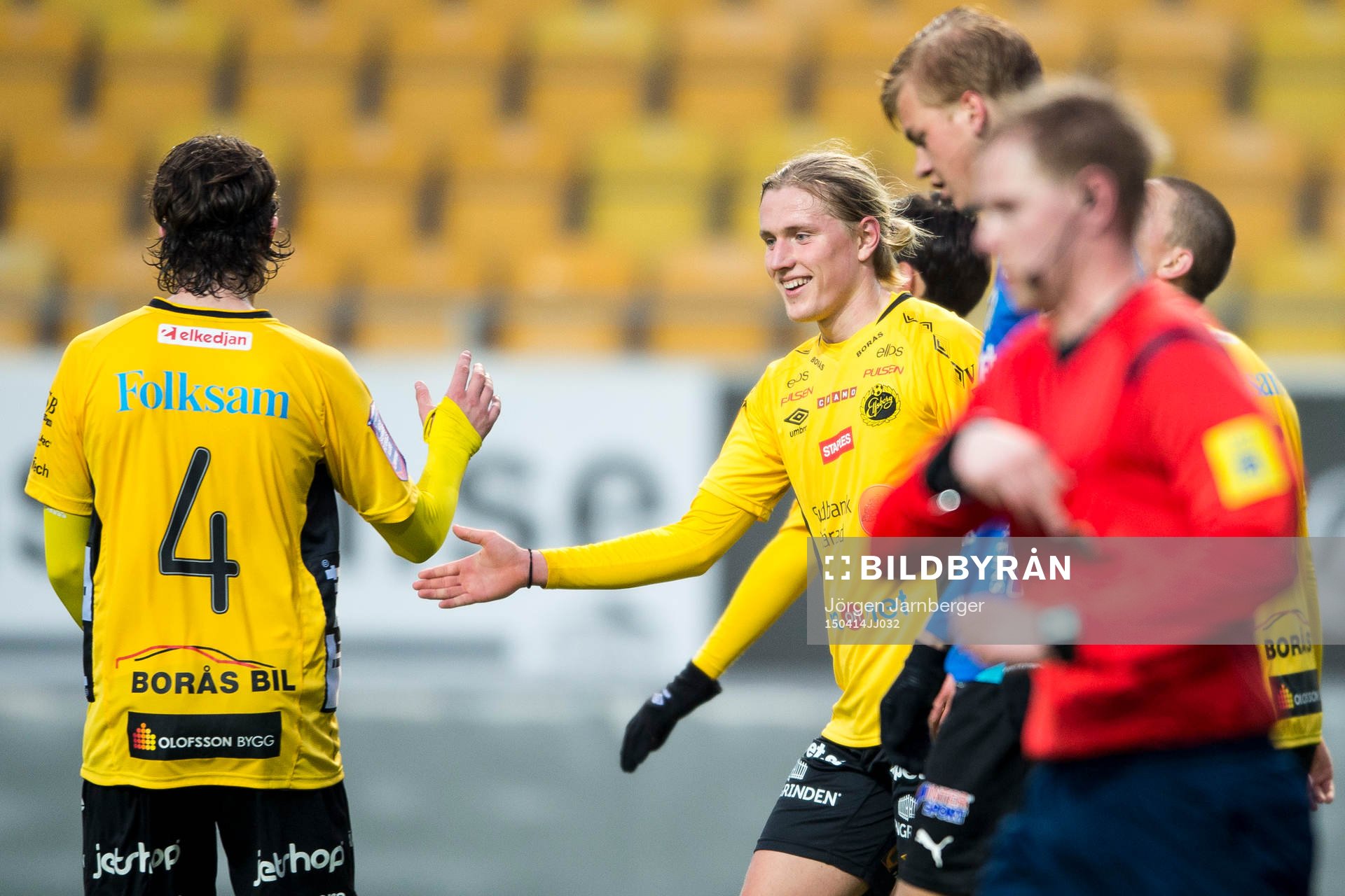 Elfsborgs Viktor Götesson jublar feer att gjort 2-1