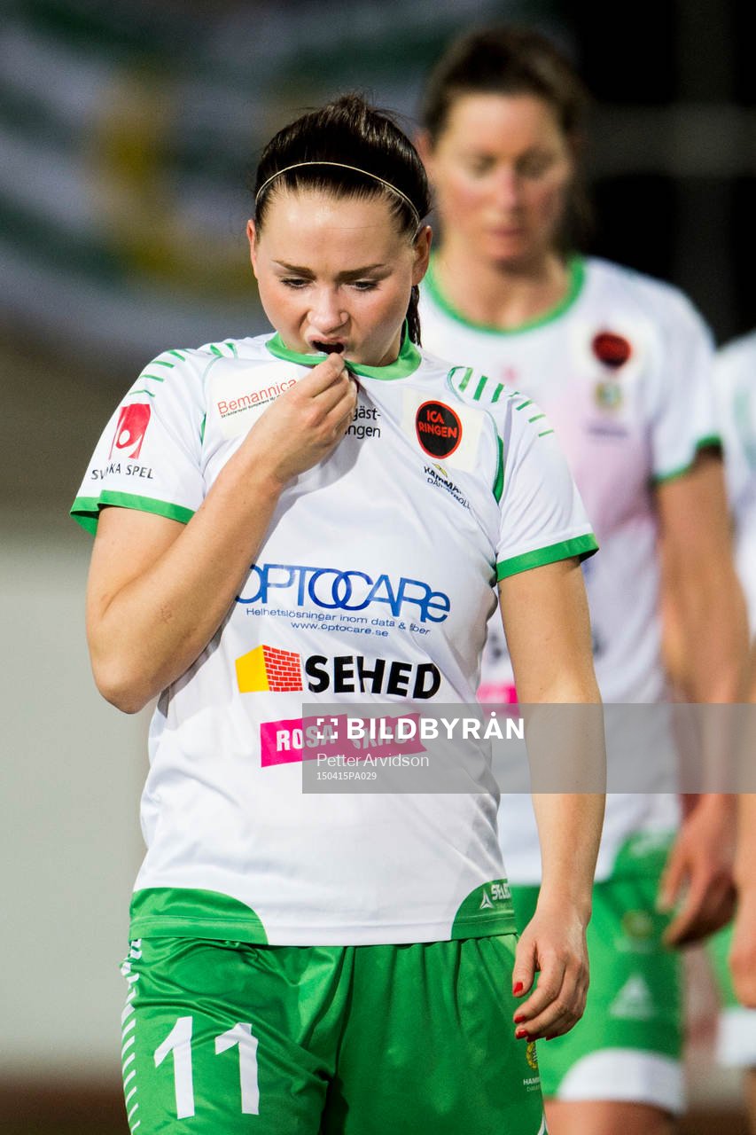 Hammarbys Emma Jansson deppar