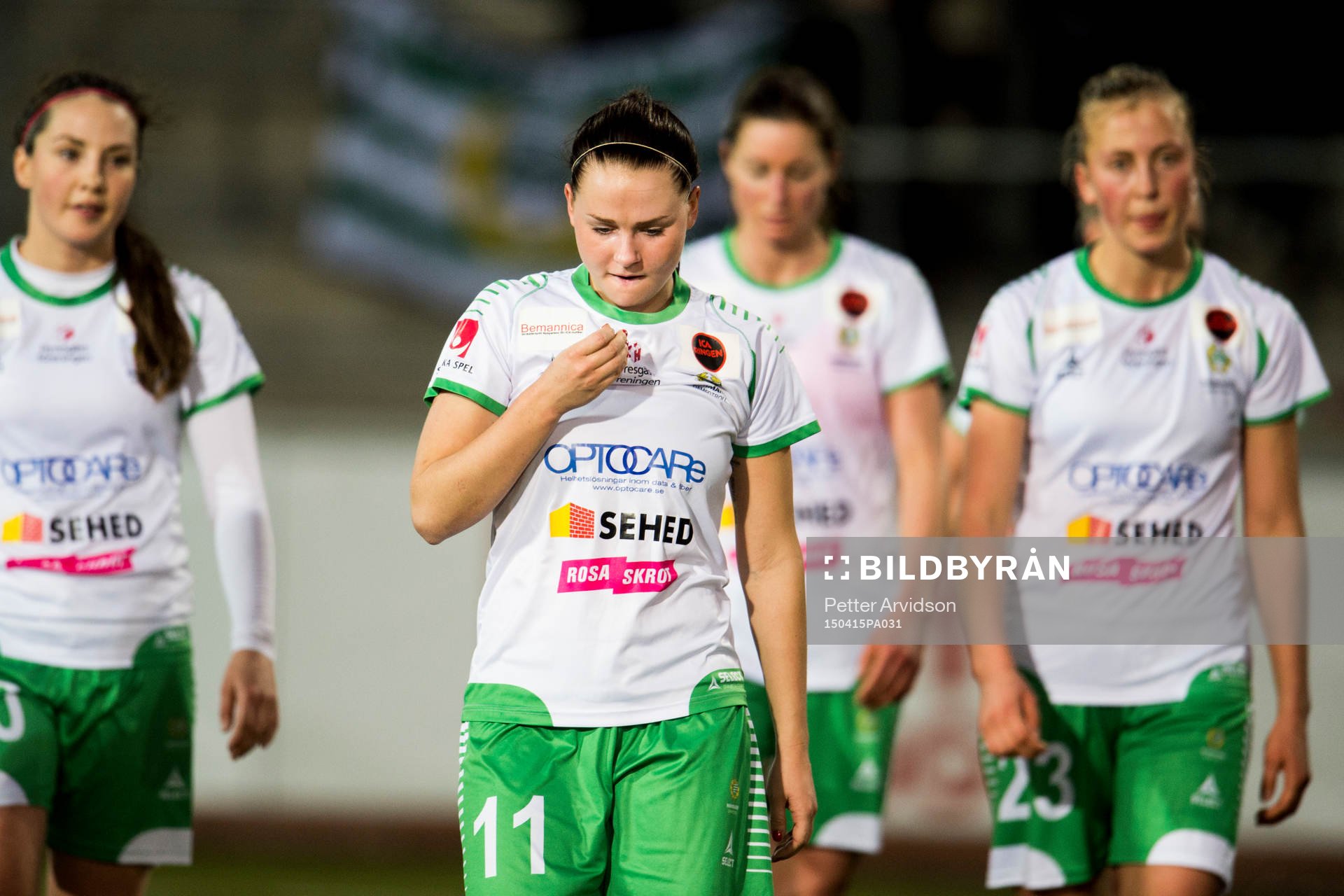 Hammarbys Emma Jansson (m) deppar