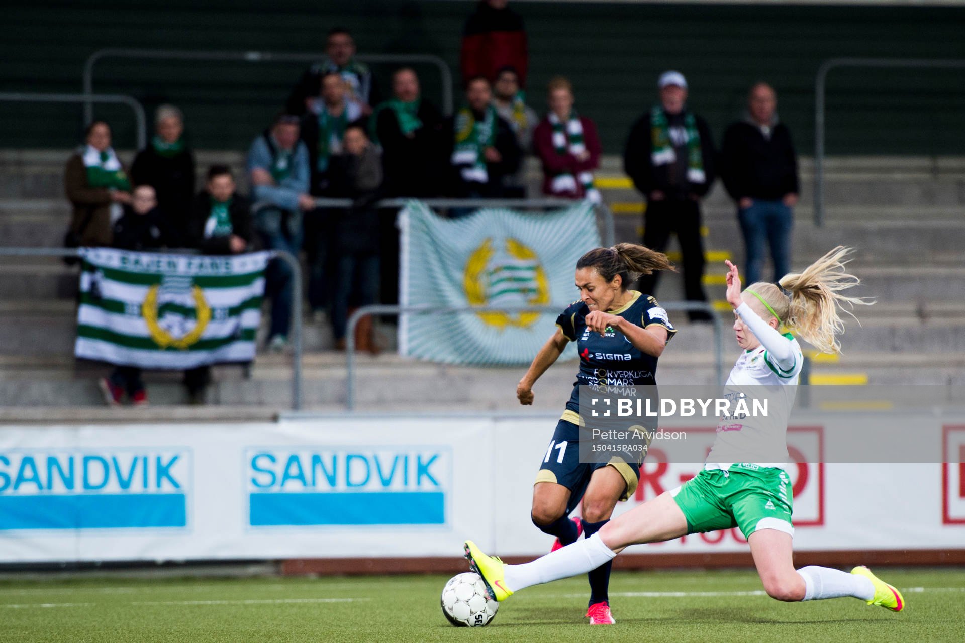 Rosengårds Marta Viera Da Silva och Hammarbys Alexandra