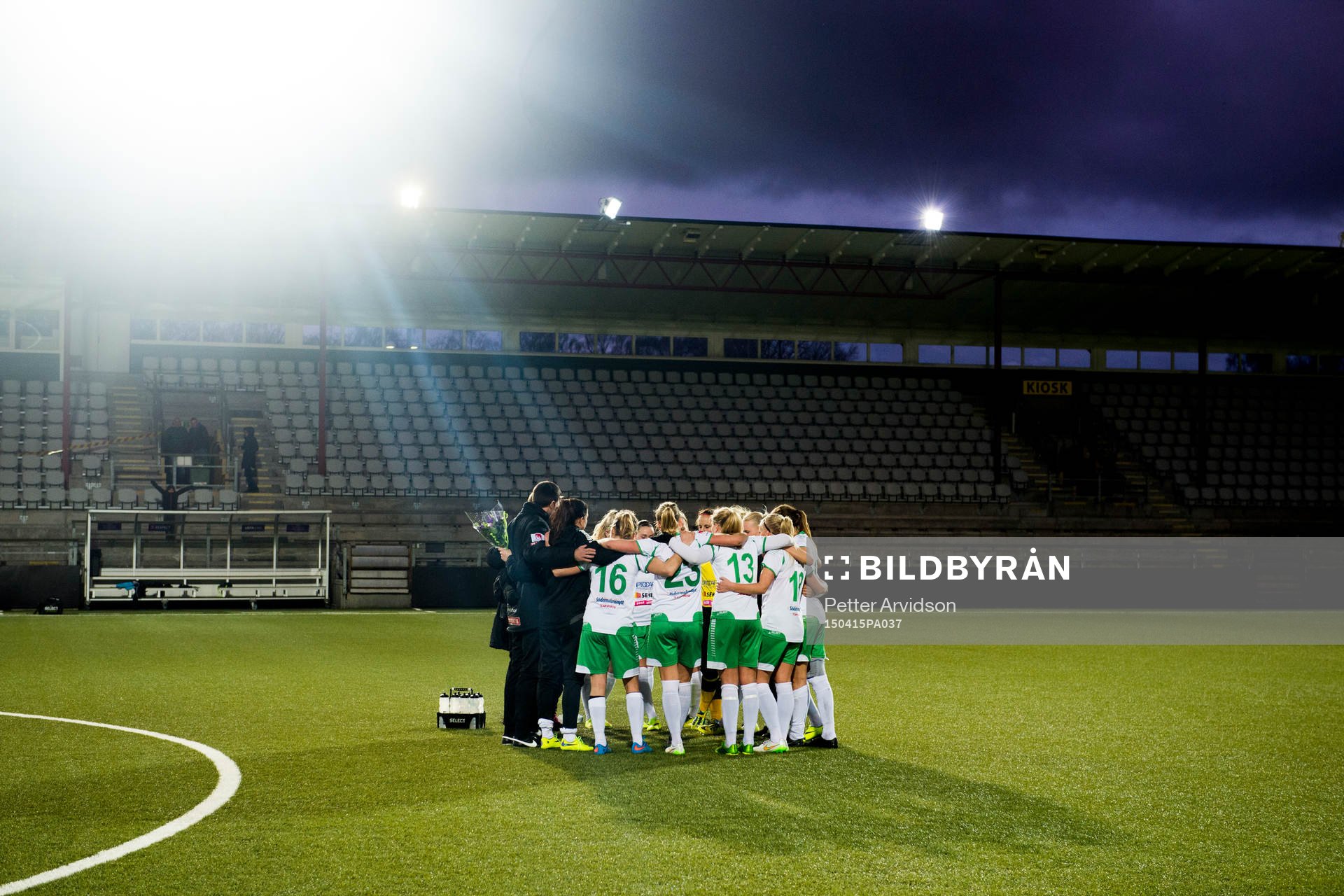 Hammarbys spelare samlade