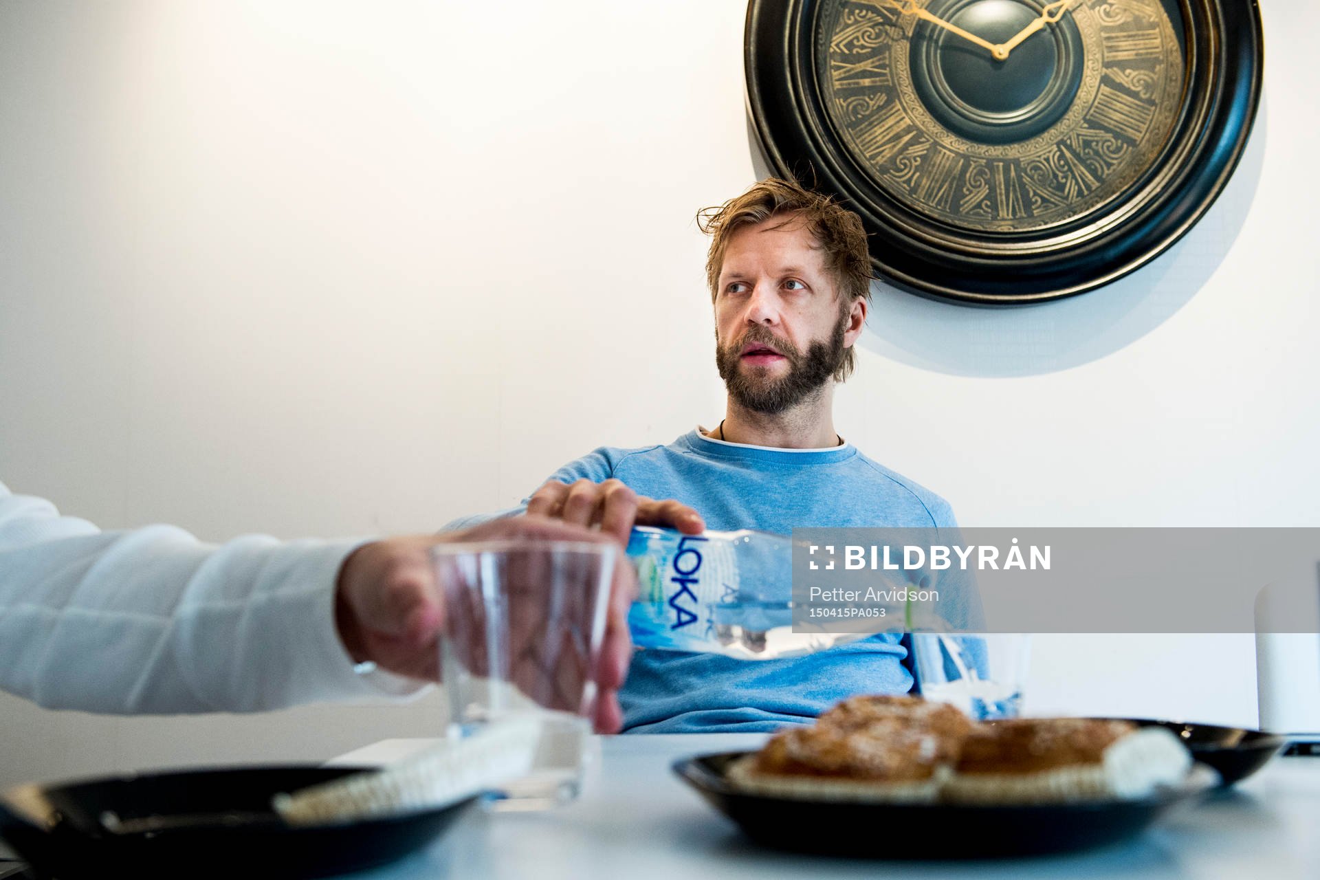 Hemma hos ishockeyspelaren Tomi Kallio