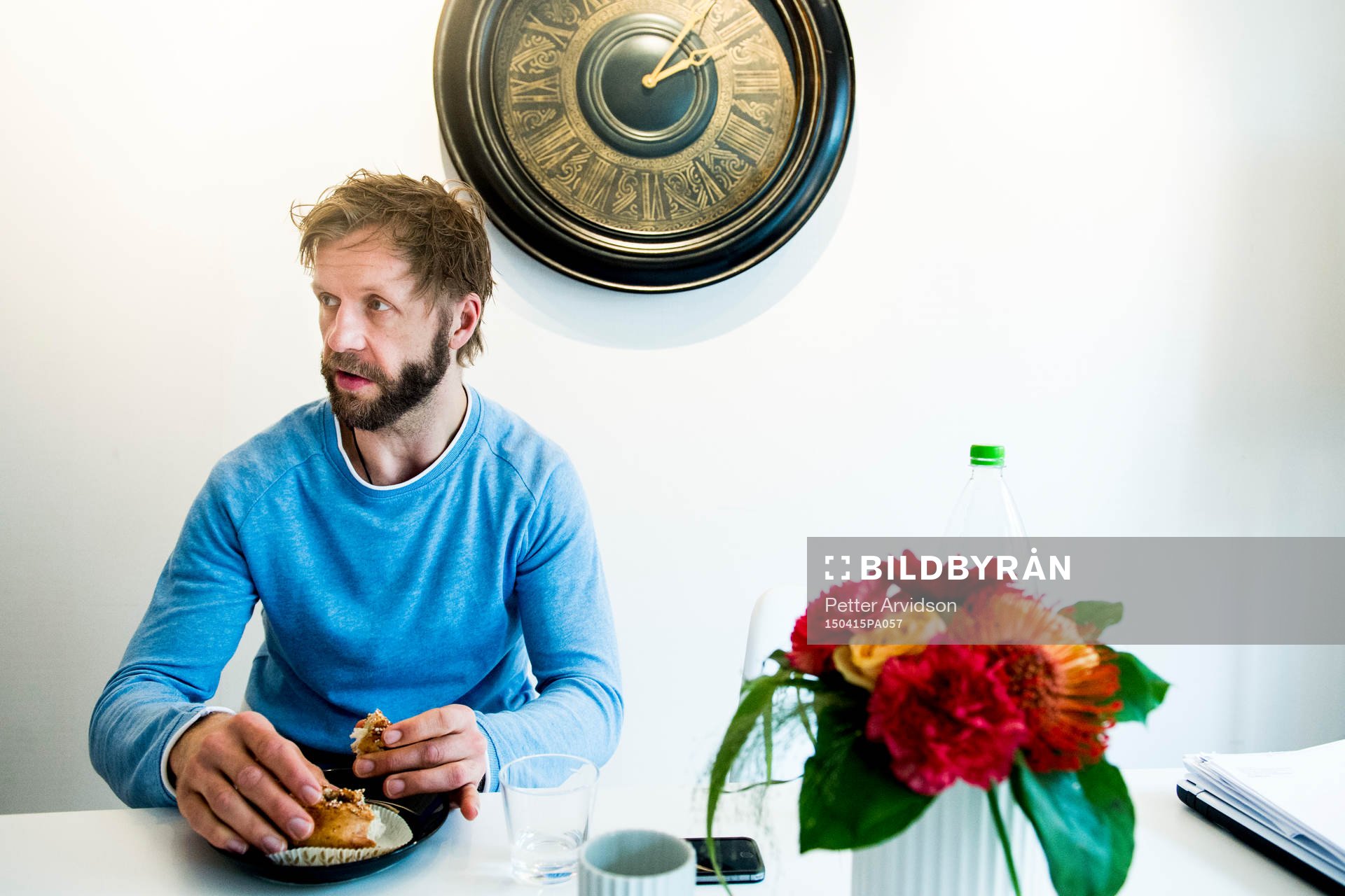 Hemma hos ishockeyspelaren Tomi Kallio