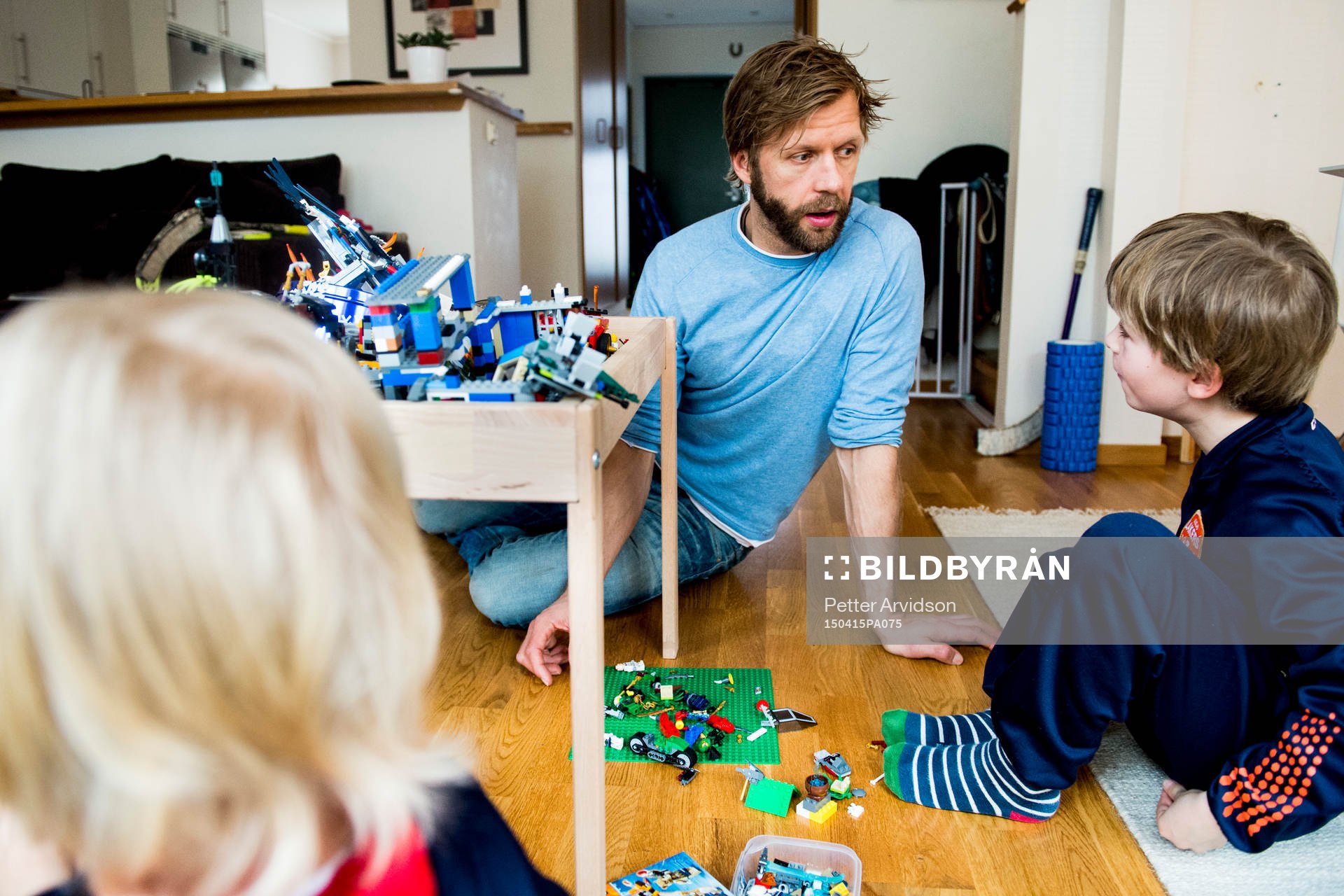 Hemma hos ishockeyspelaren Tomi Kallio