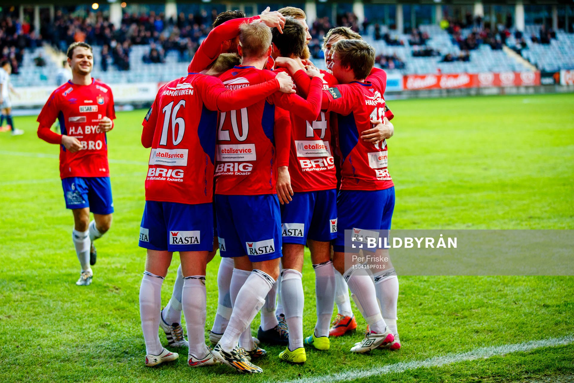 Örgrytes spelare jublar