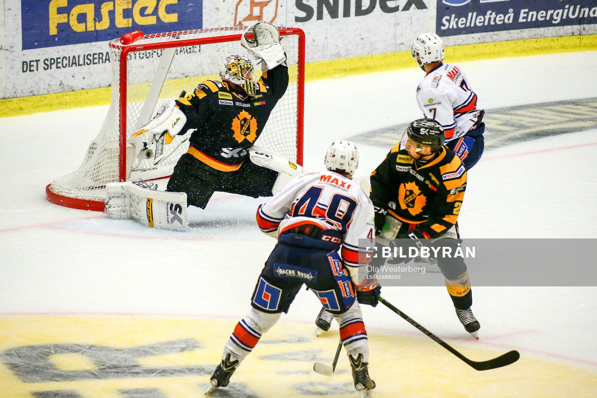 Växjös Rhett Rakhshani gör 0-2 och jublar