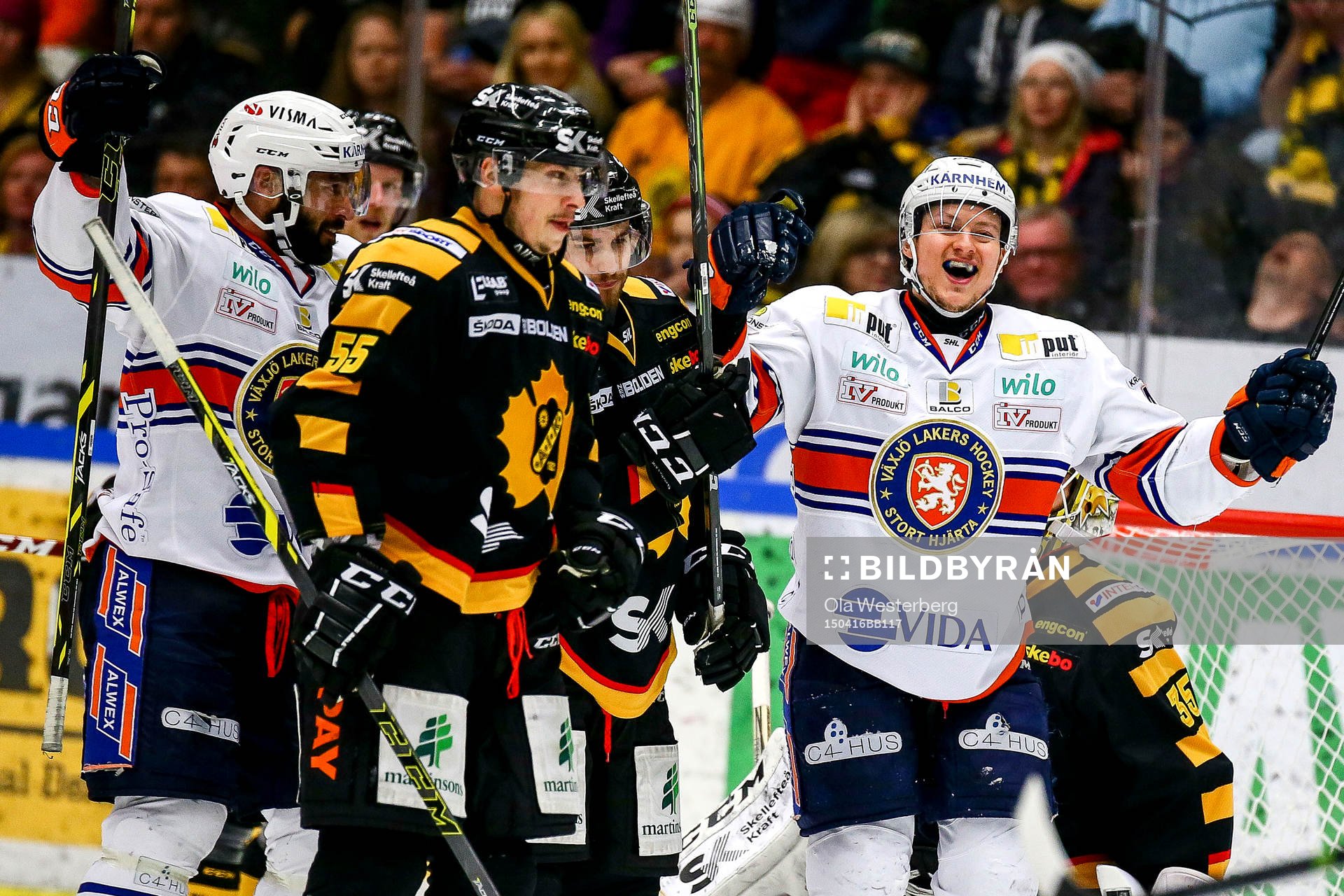 Växjös Rhett Rakhshani avgör med sitt andra mål för