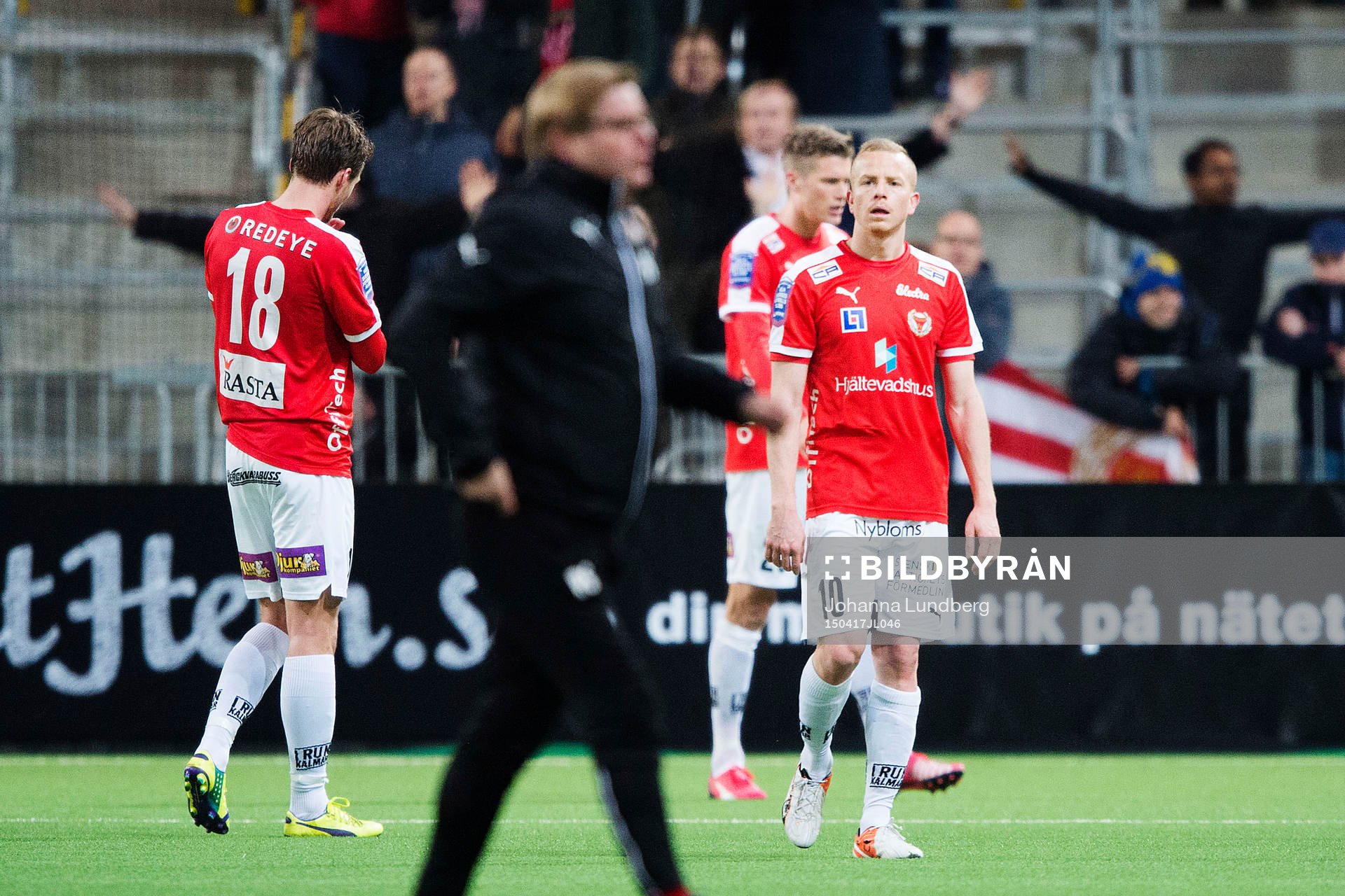 Kalmars Tobias Eriksson deppar