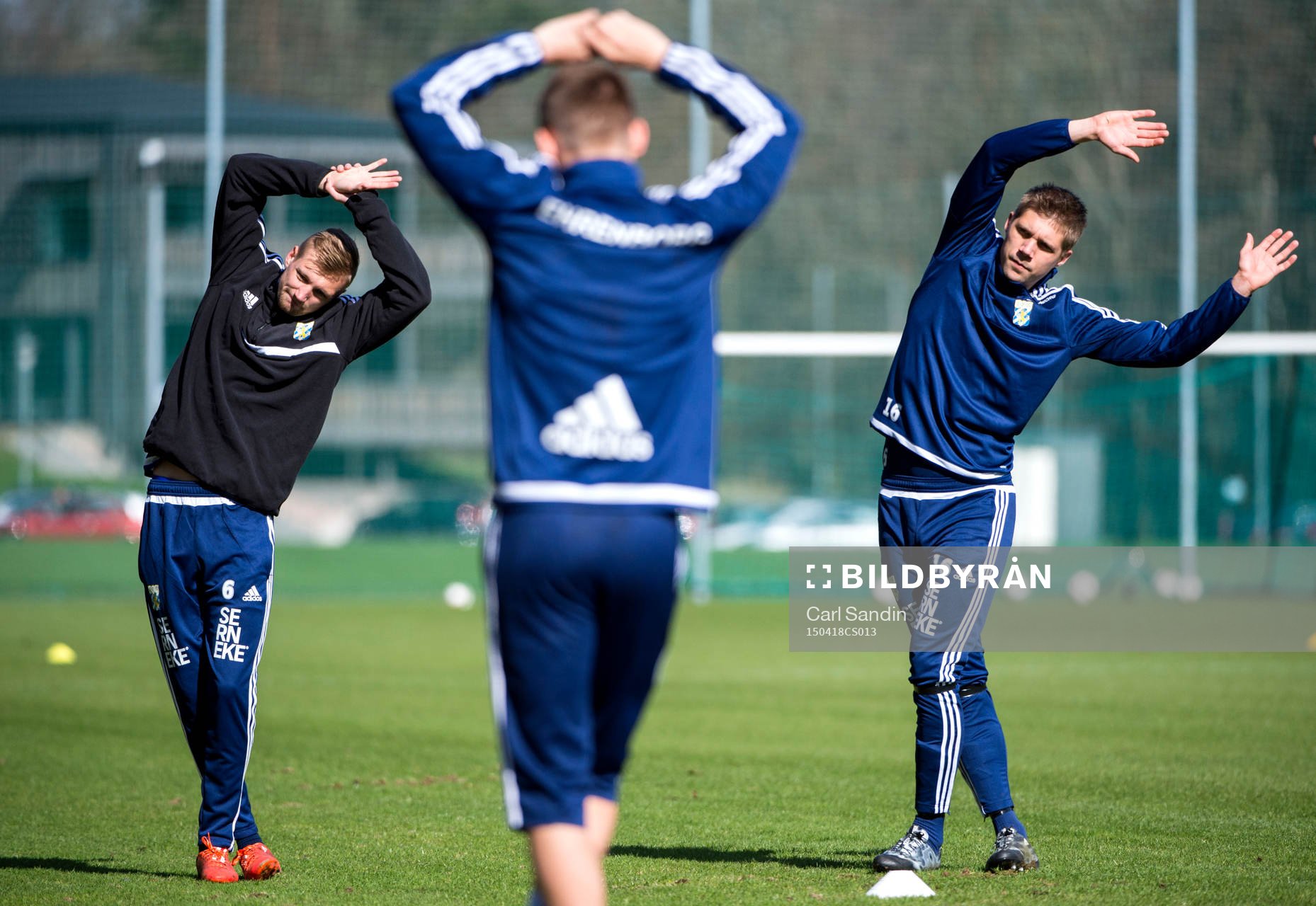 IFK Göteborgs Sebastian Eriksson och Mikael Boman