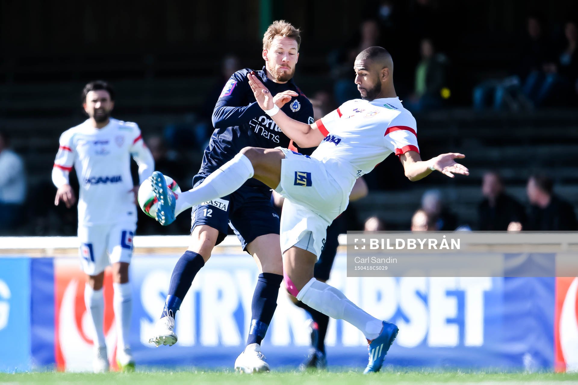 Utsiktens Anders Mogren och Assyriska Kyle Konwea