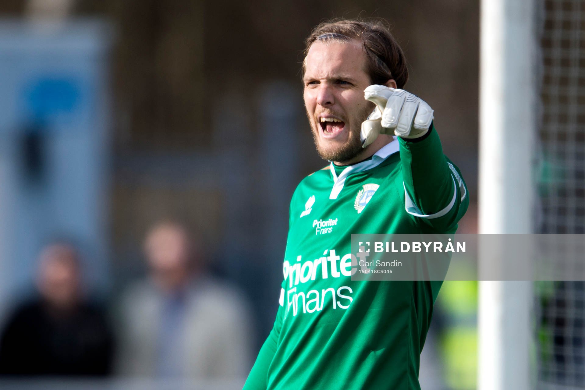 Utsiktens målvakt Axel Wibrån