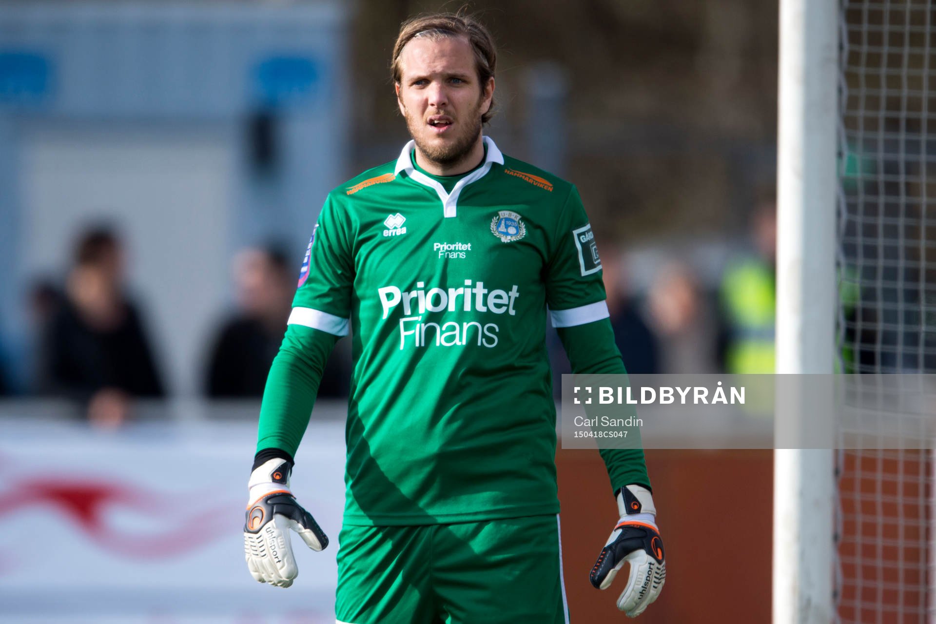 Utsiktens målvakt Axel Wibrån