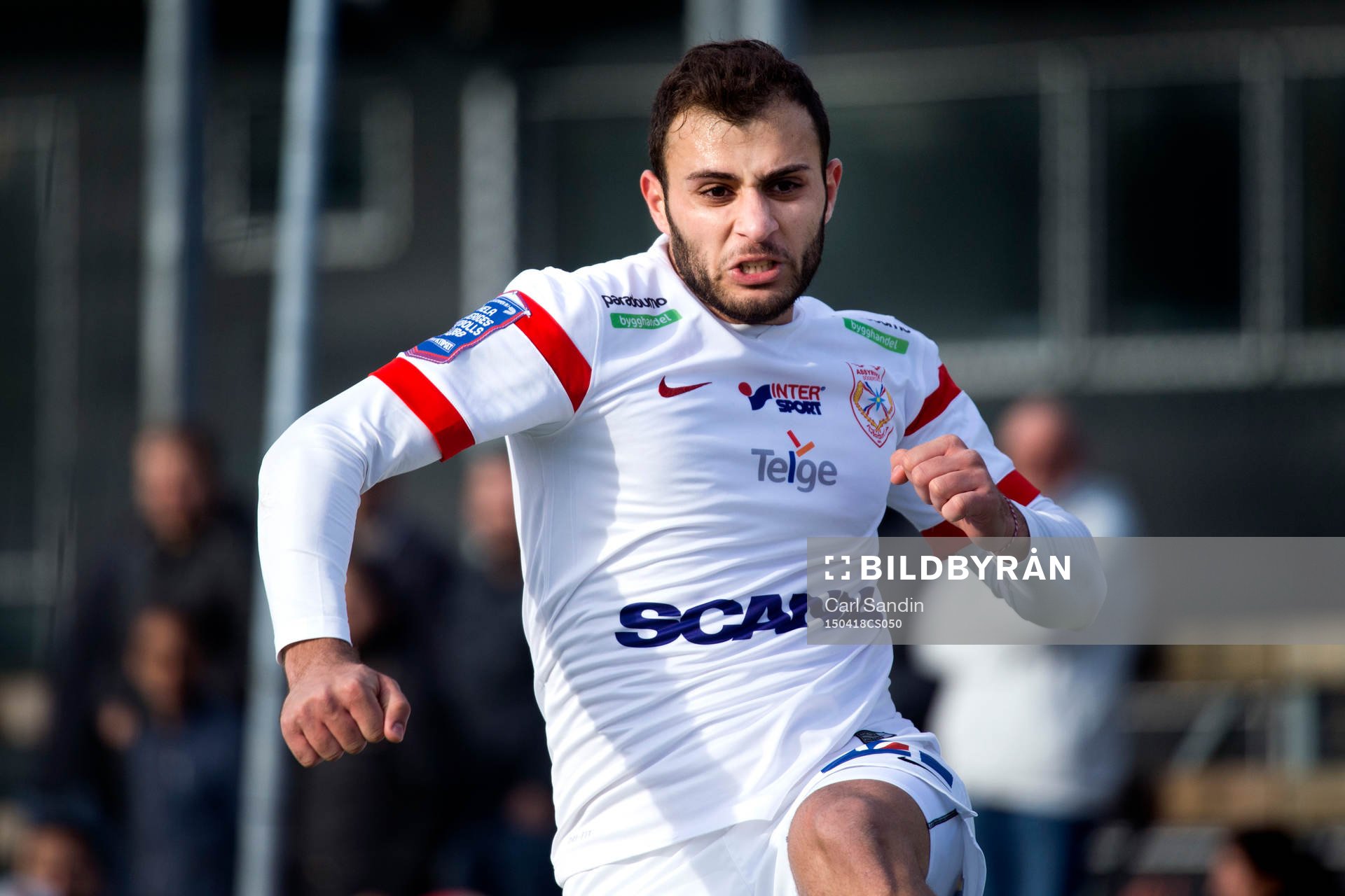 Assyriska Mattias Genc firar