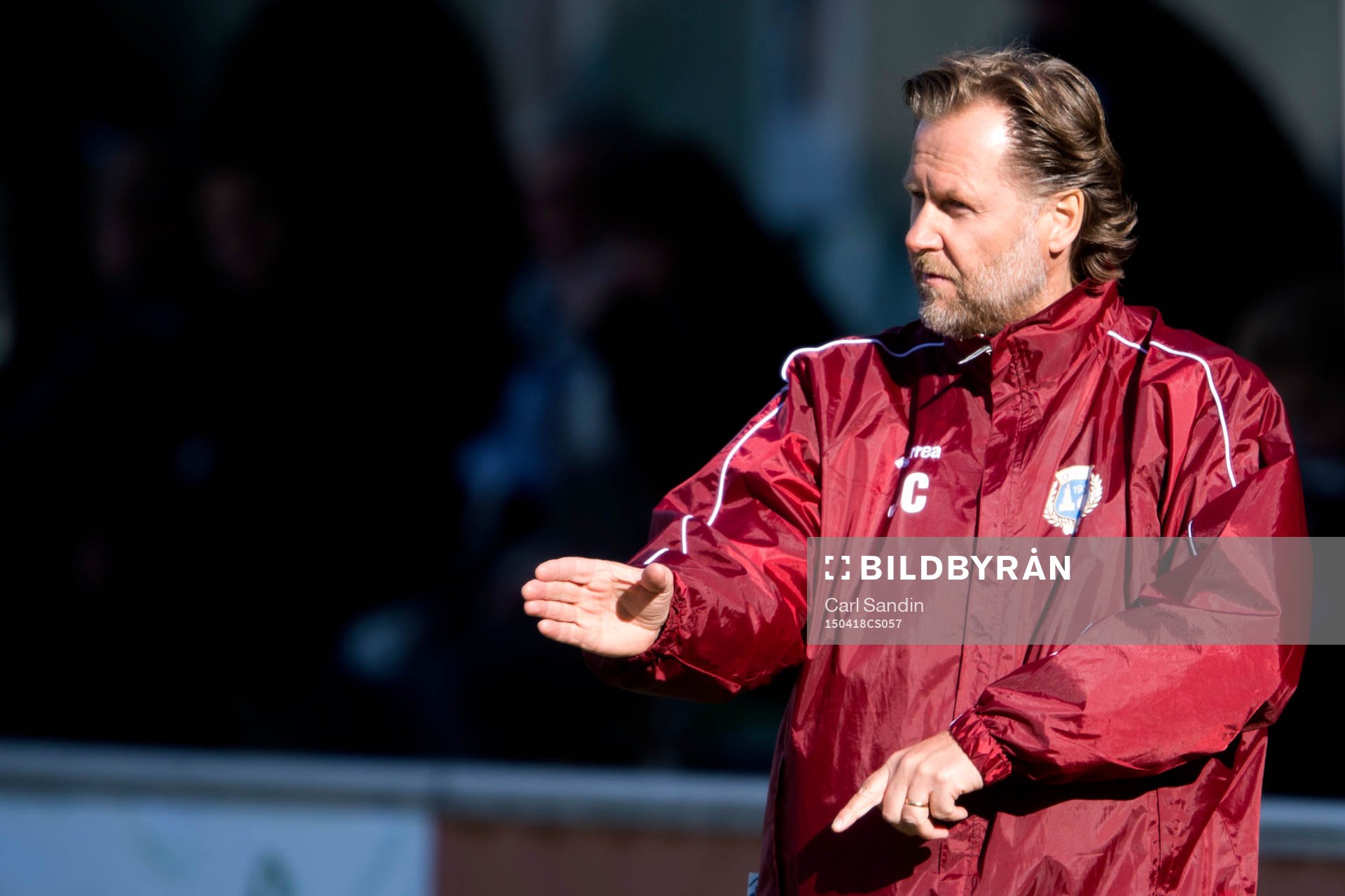 Utsiktens tränare Janne Carlsson