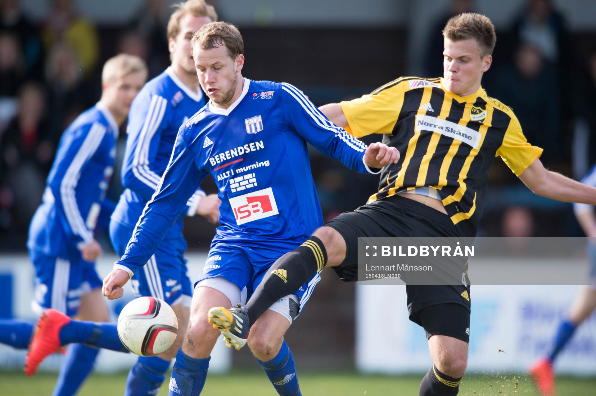 IFK Hässleholms Niklas Jönsson och Asarums Jimmie